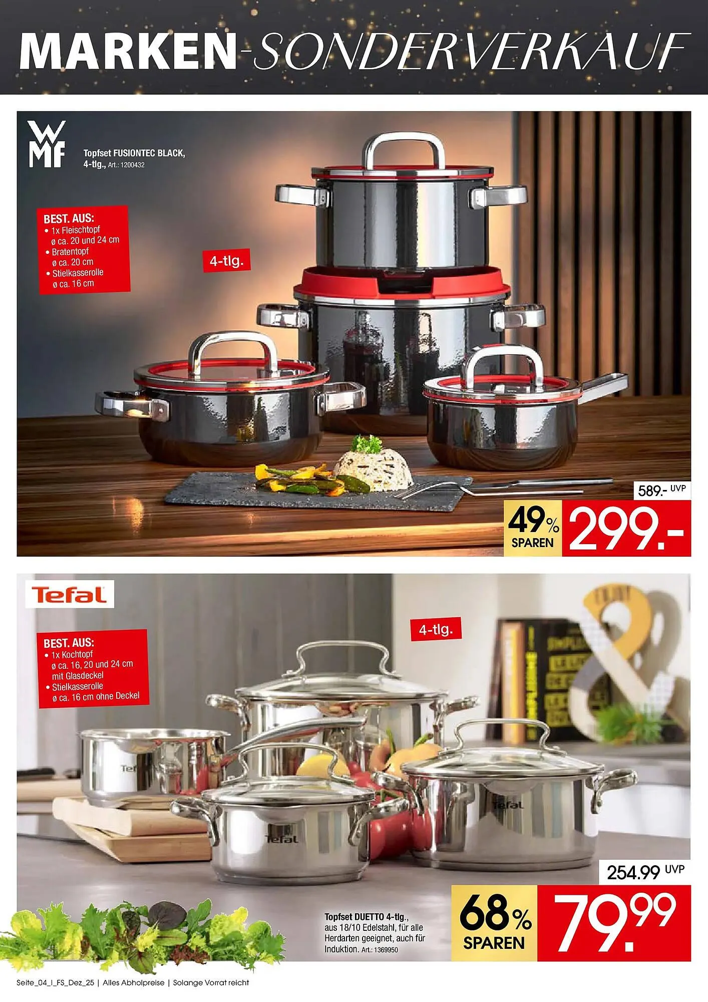 Zurbrüggen Prospekt von 1. Dezember bis 26. Januar 2026 - Prospekt seite 4