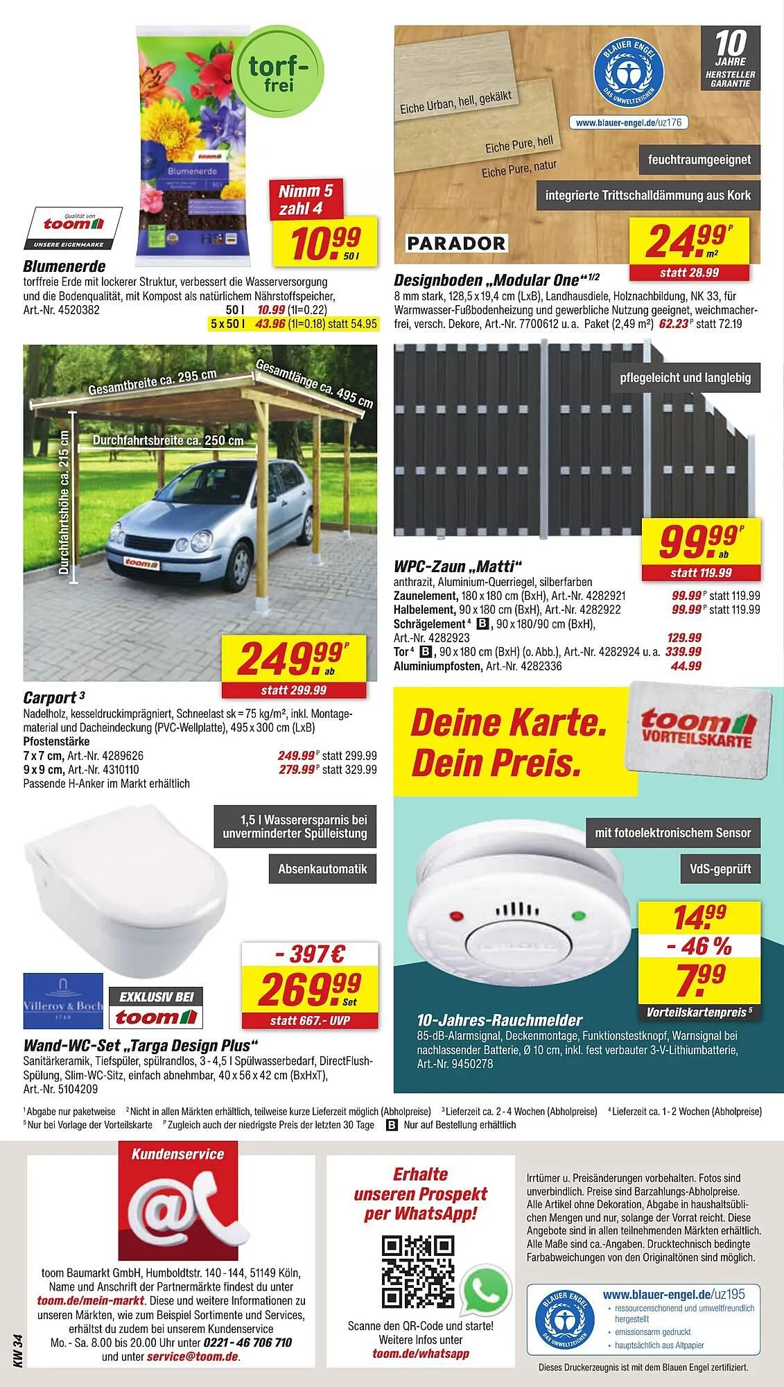toom Baumarkt Prospekt von 16. August bis 22. August 2025 - Prospekt seite 16