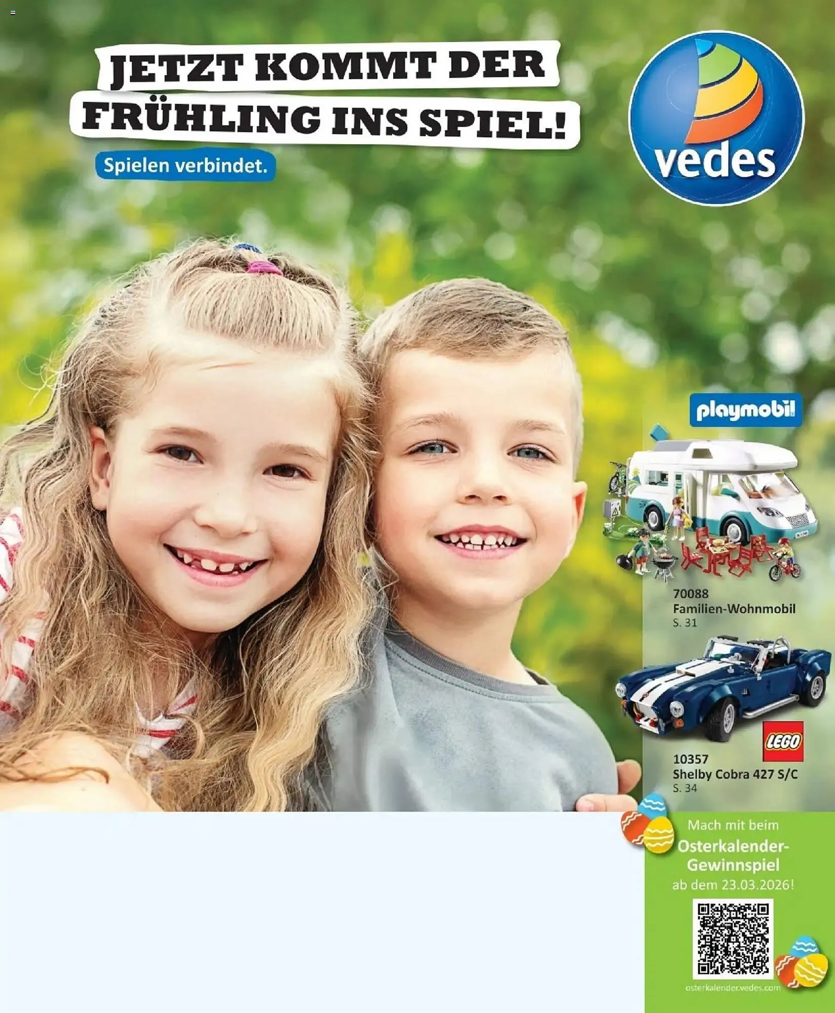 Vedes Prospekt von 20. Februar bis 4. April 2026 - Prospekt seite 1