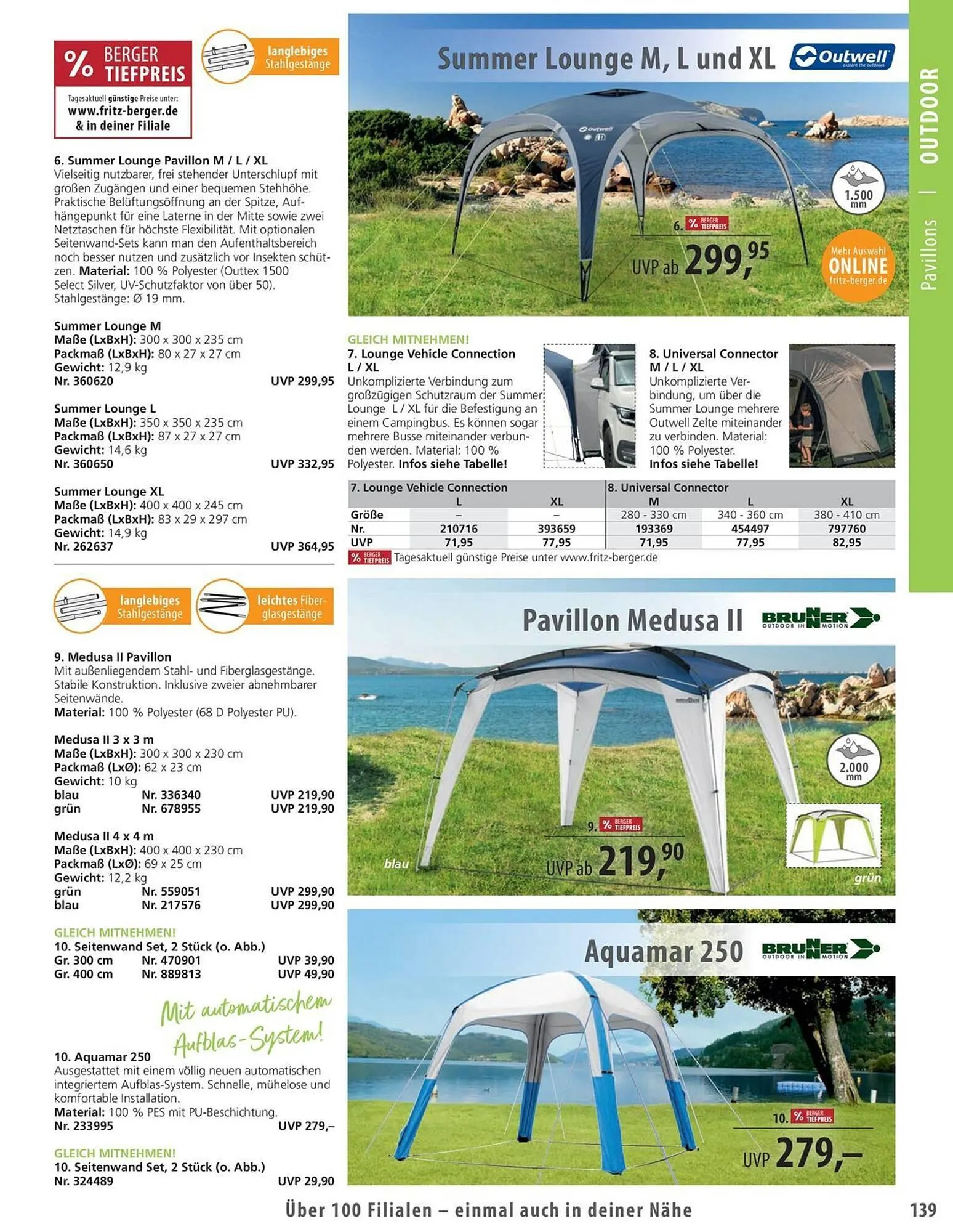 Fritz Berger Prospekt von 27. Mai bis 31. Dezember 2025 - Prospekt seite 139
