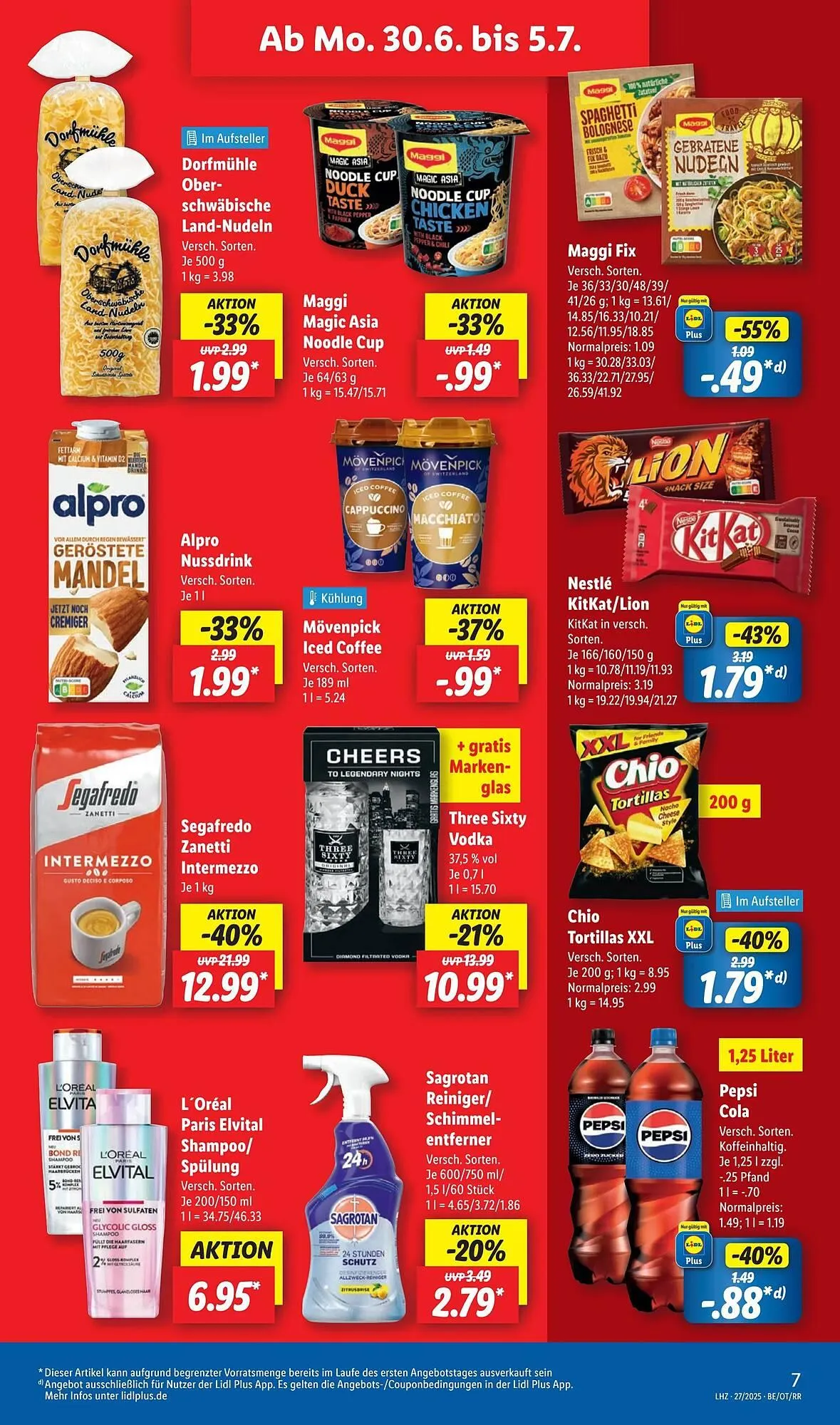 Lidl Prospekt von 30. Juni bis 6. Juli 2025 - Prospekt seite 9