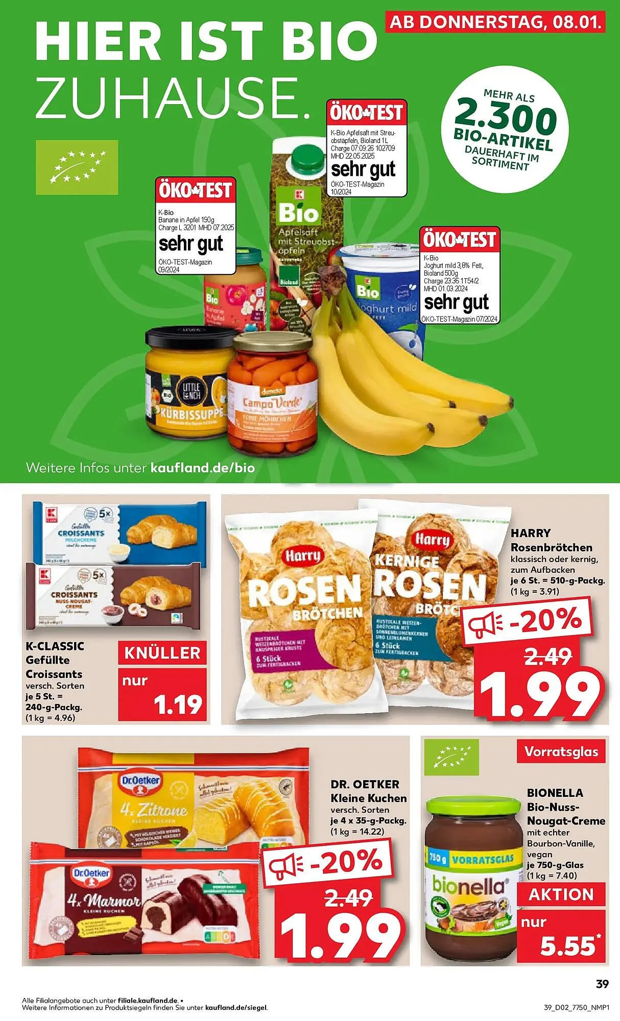 Kaufland Prospekt von 11. Januar bis 14. Januar 2026 - Prospekt seite 39