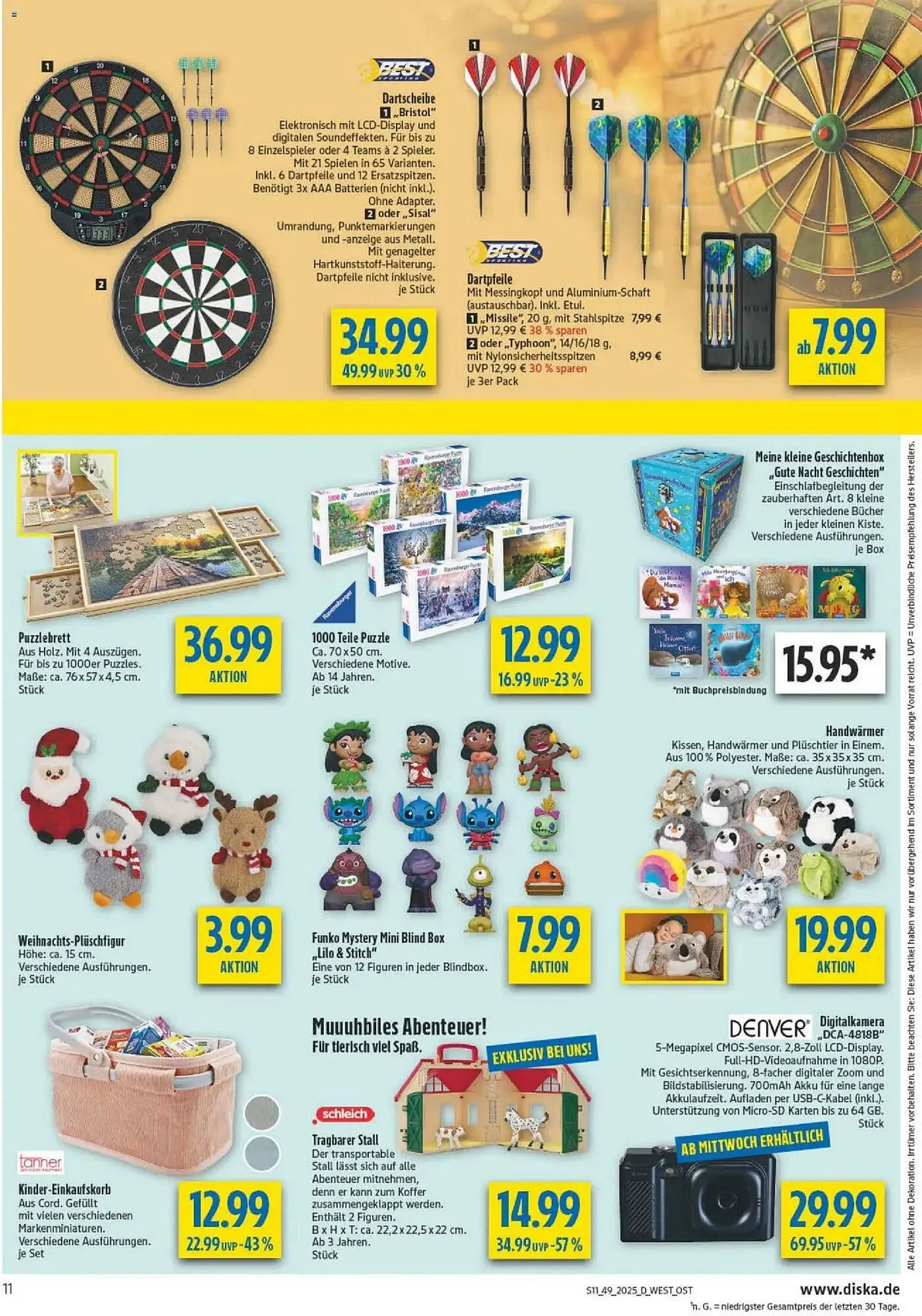 Diska Prospekt von 1. Dezember bis 6. Dezember 2025 - Prospekt seite 11