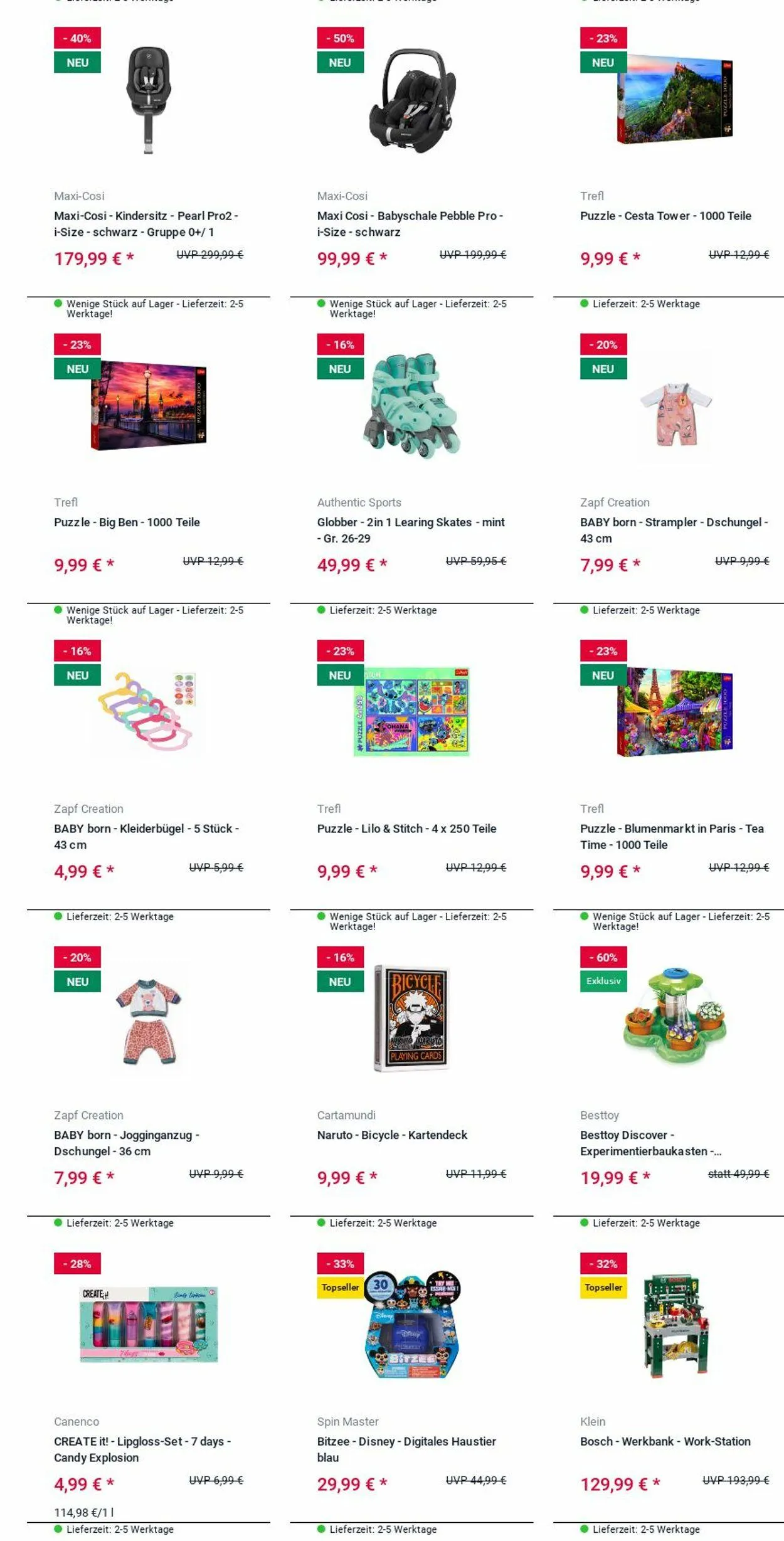 ROFU Kinderland Aktueller Prospekt von 31. März bis 9. April 2025 - Prospekt seite 40