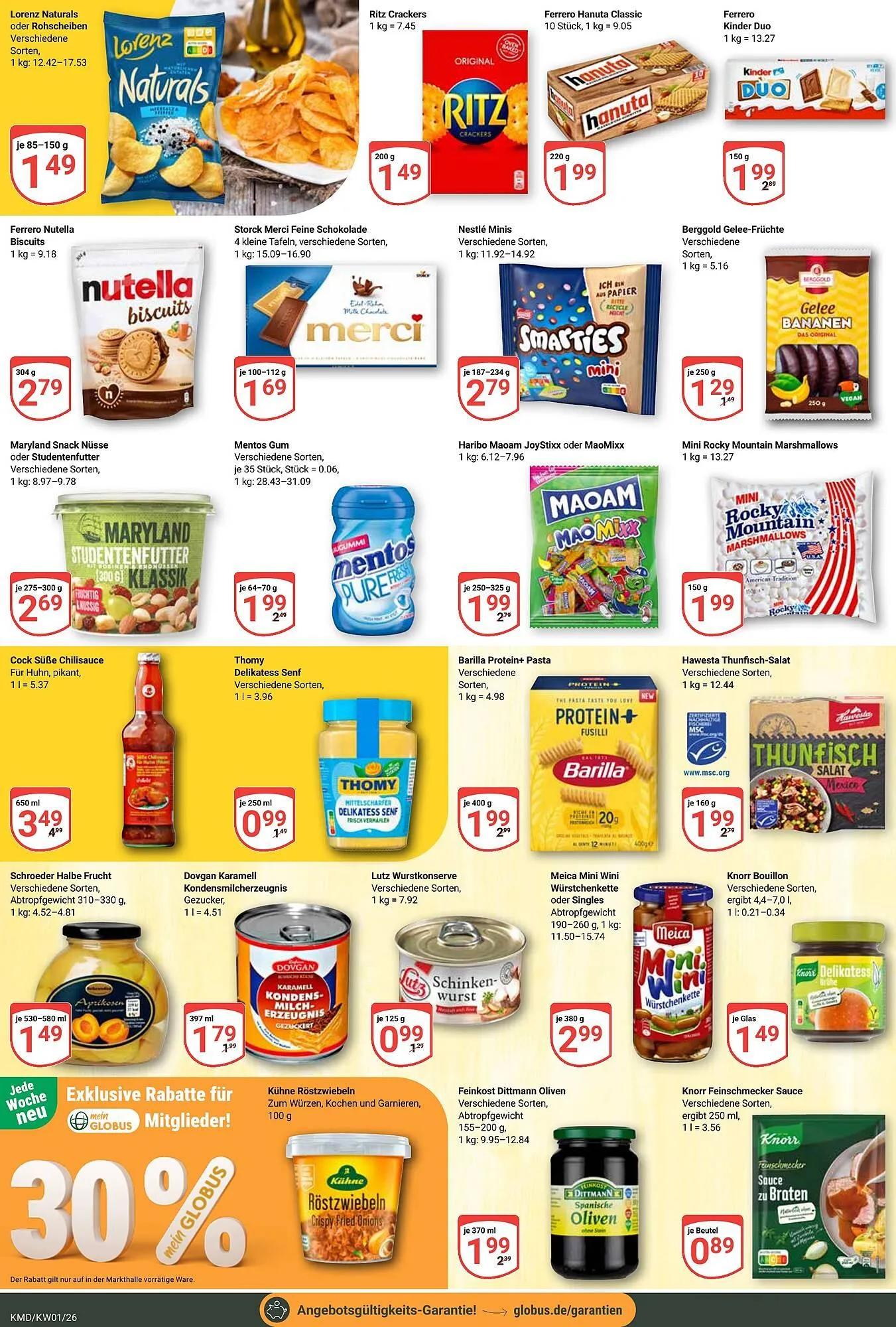 Globus Prospekt von 29. Dezember bis 3. Januar 2026 - Prospekt seite 18