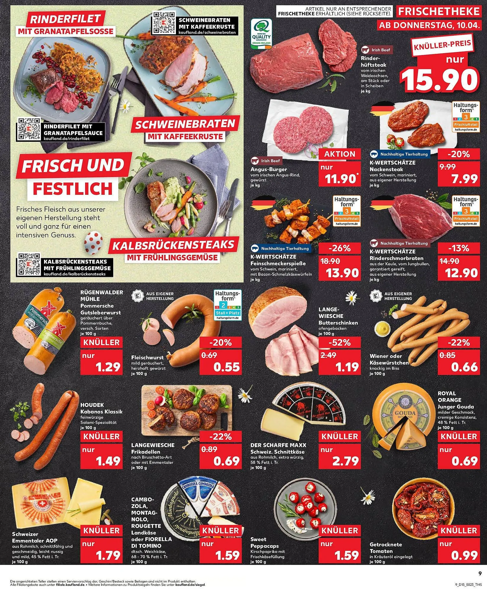 Kaufland Prospekt von 9. April bis 16. April 2025 - Prospekt seite 9