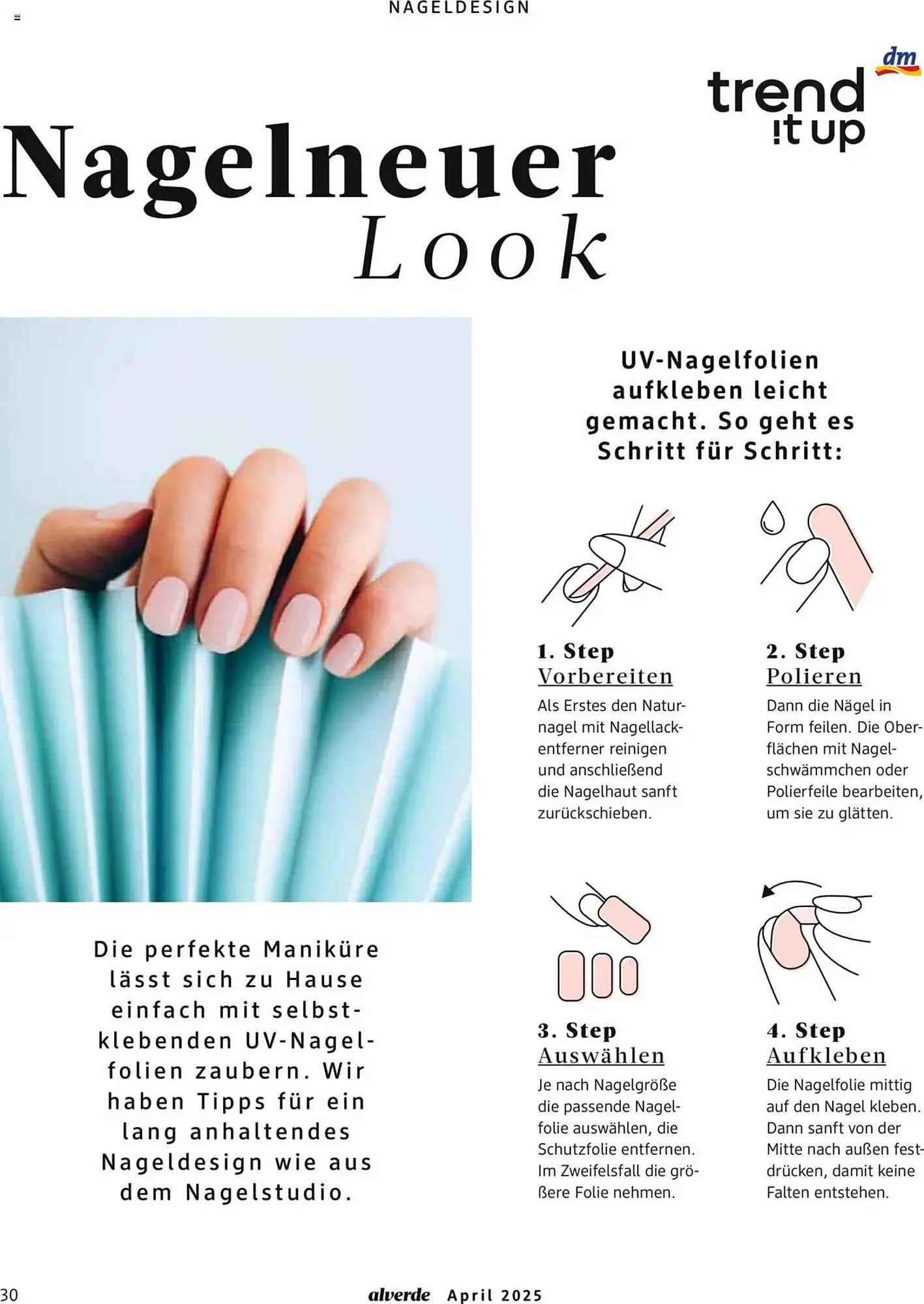 dm drogerie Prospekt von 1. April bis 30. April 2025 - Prospekt seite 30