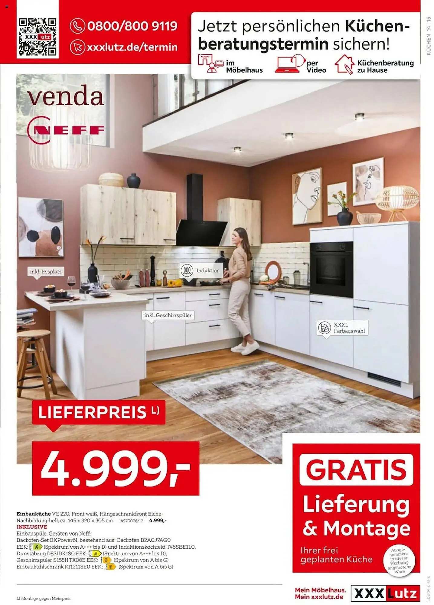 XXXLutz Prospekt von 11. April bis 25. April 2026 - Prospekt seite 15