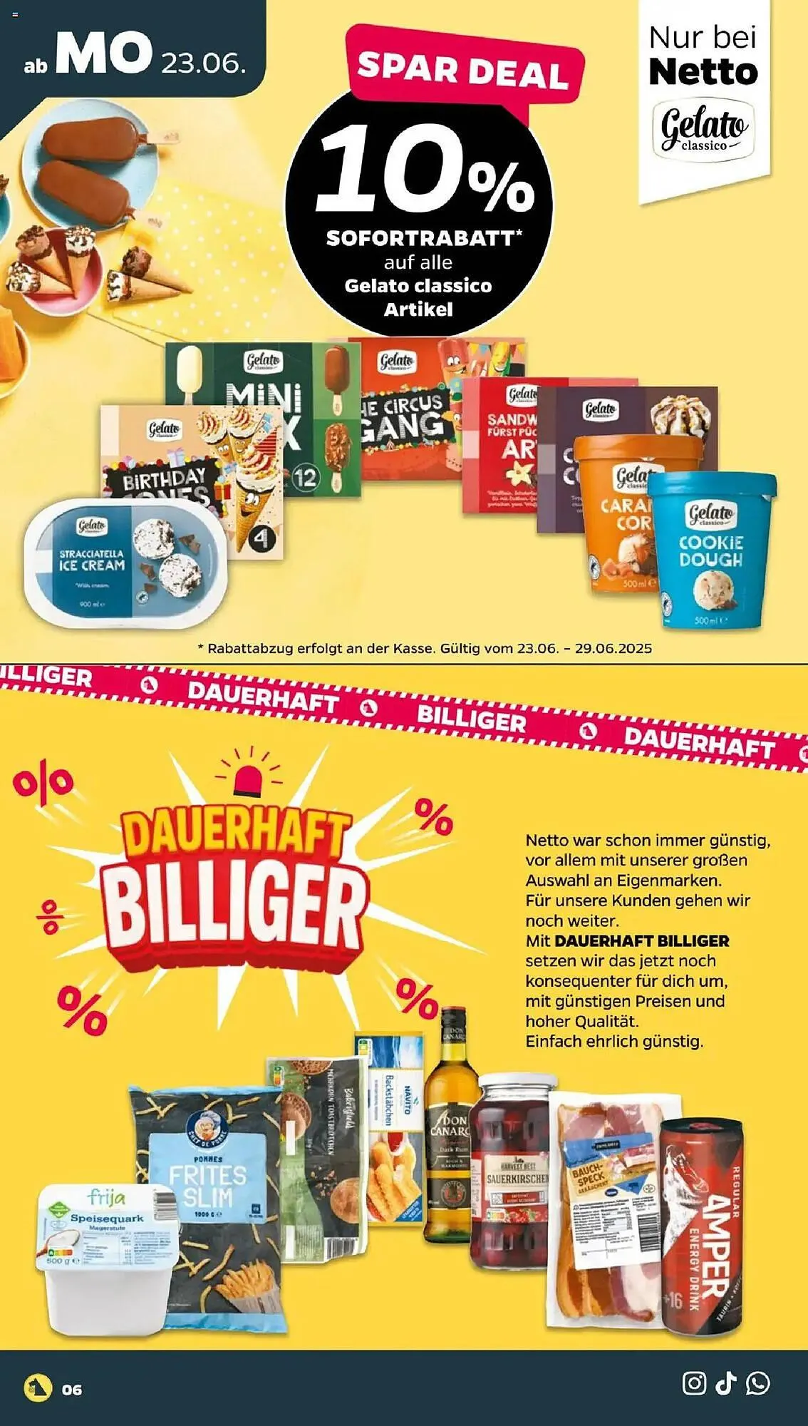 NETTO Prospekt von 23. Juni bis 28. Juni 2025 - Prospekt seite 6