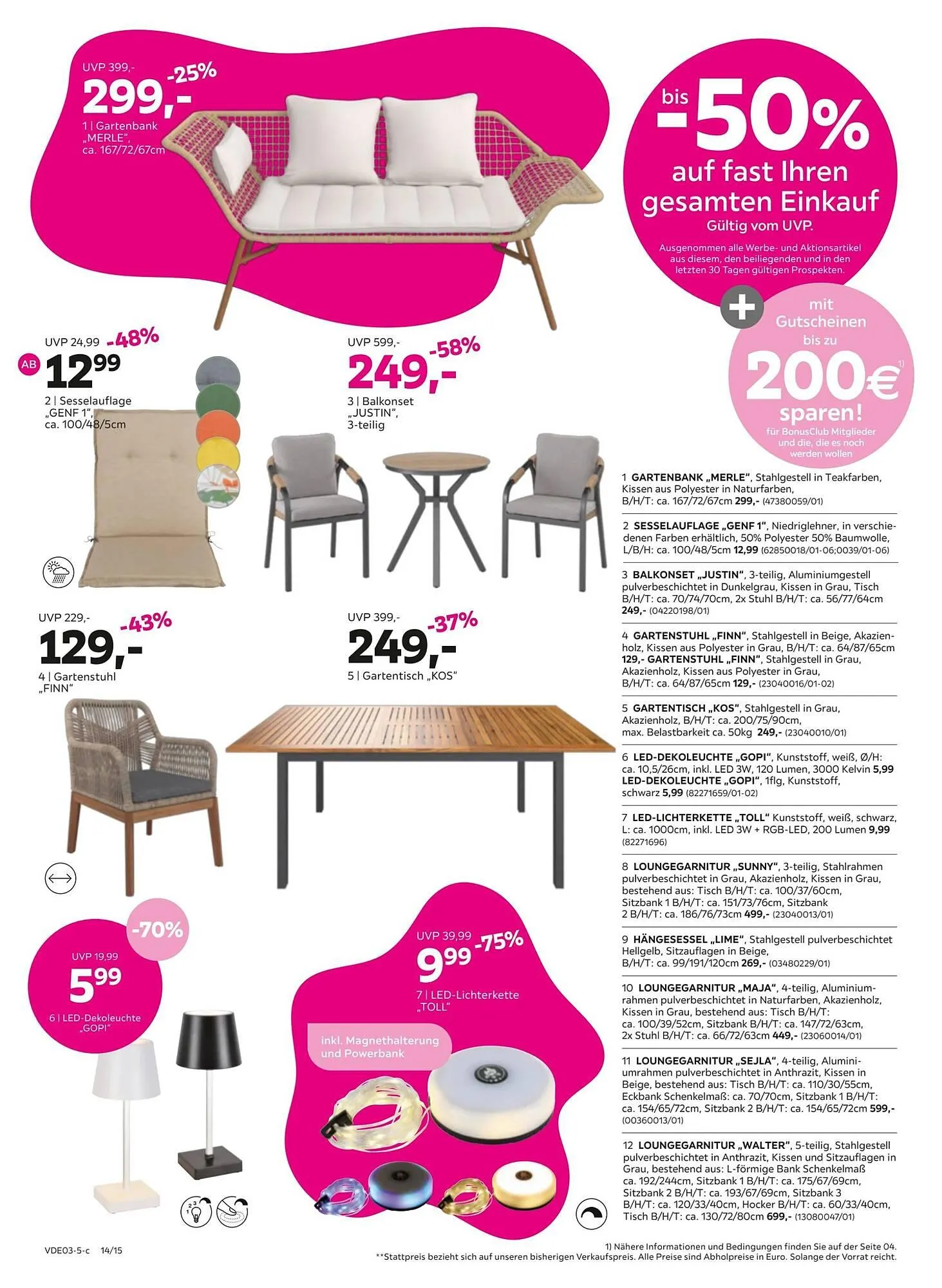 Mömax Prospekt von 17. März bis 26. März 2025 - Prospekt seite 14