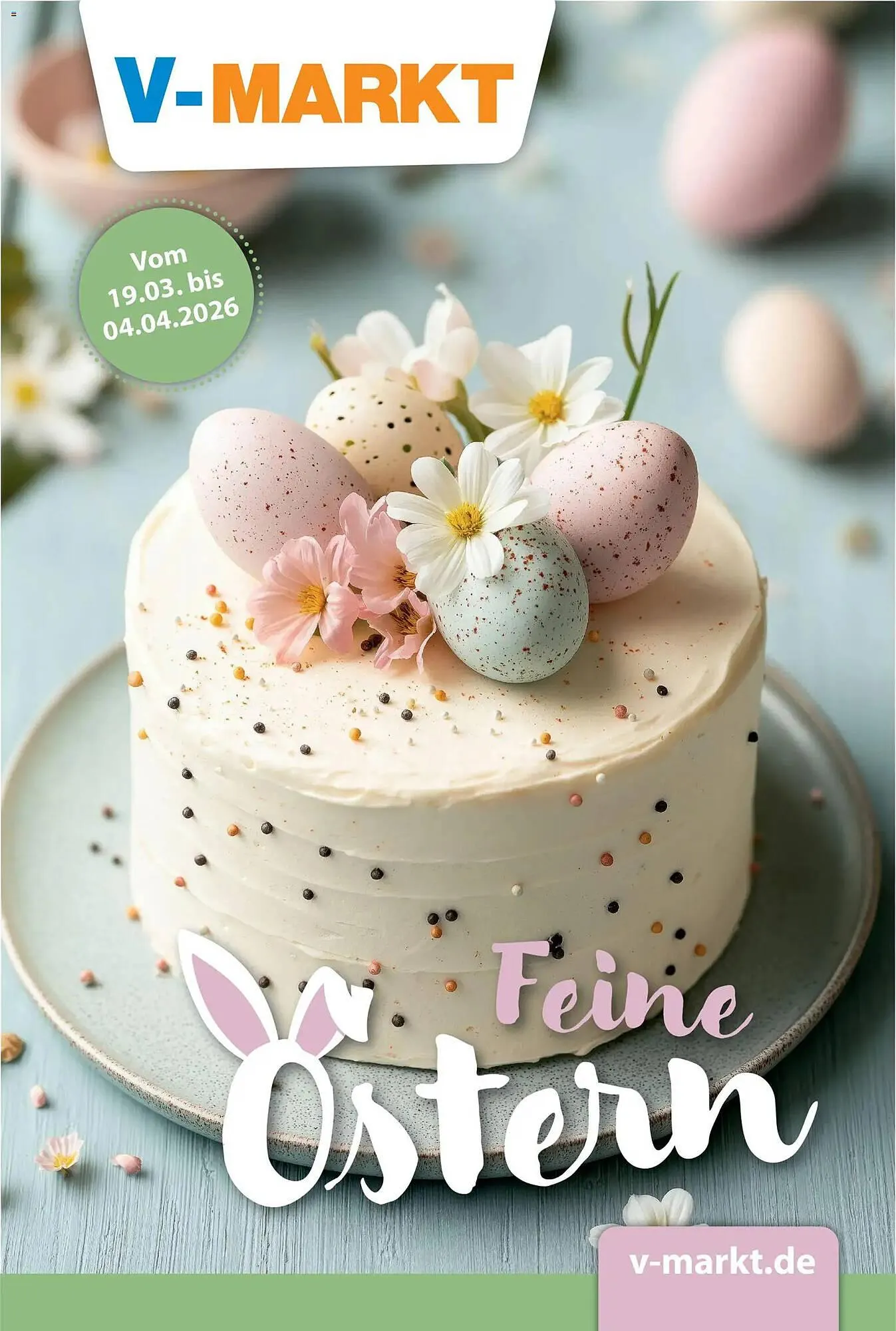 V Markt Magazin von 19. März bis 4. April 2026 - Prospekt seite 1