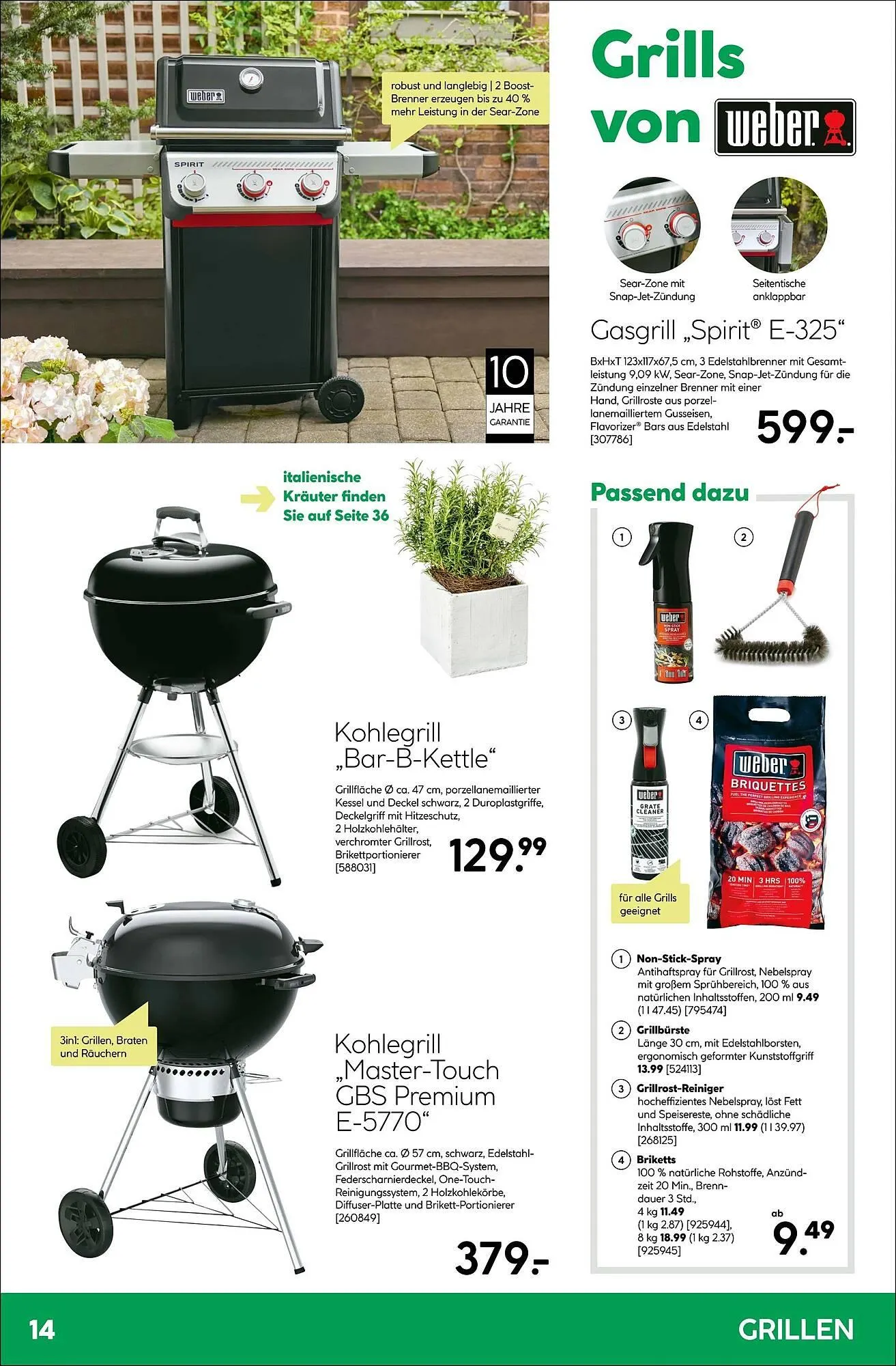 BayWa Prospekt von 31. März bis 6. April 2025 - Prospekt seite 14