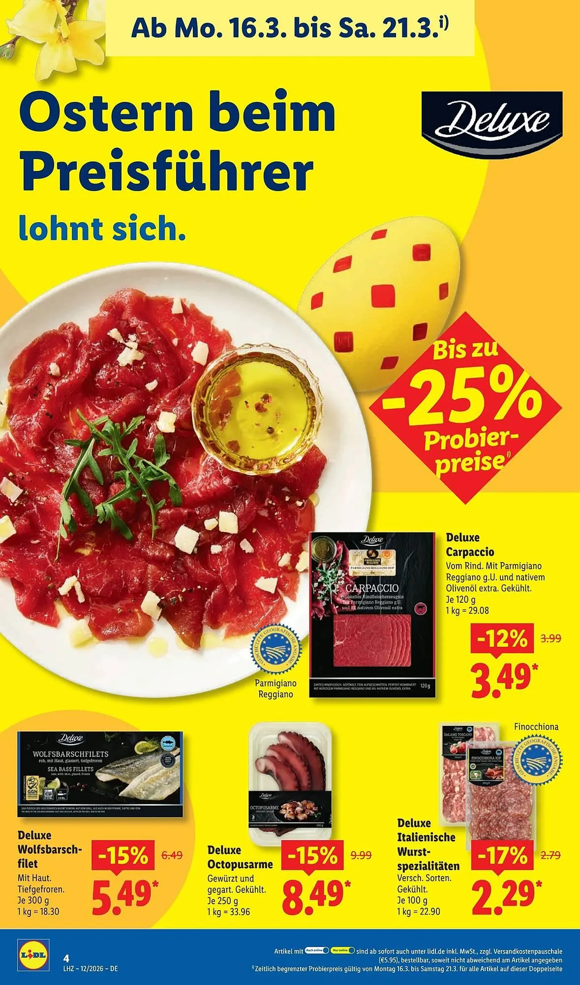 Lidl Prospekt von 16. März bis 22. März 2026 - Prospekt seite 10