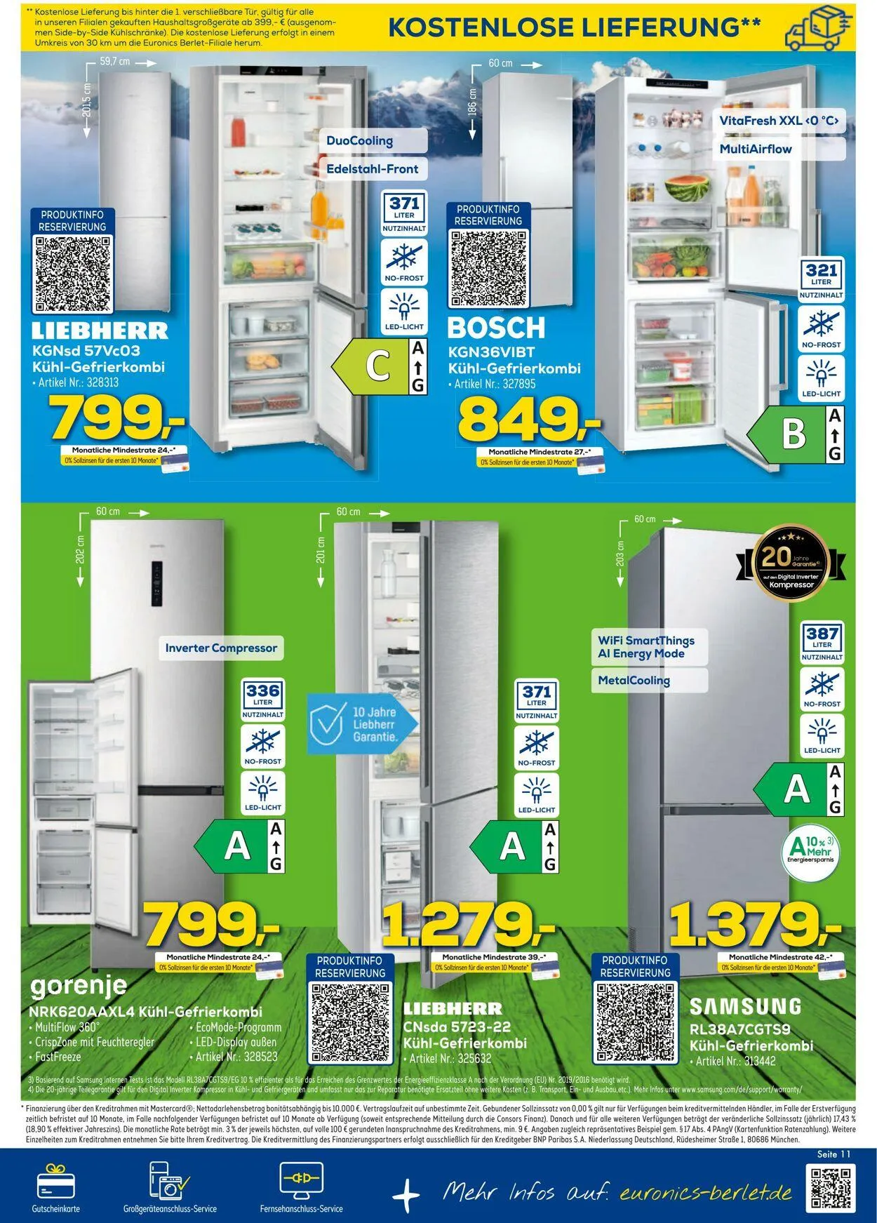 Berlet Aktueller Prospekt von 6. September bis 20. September 2025 - Prospekt seite 11