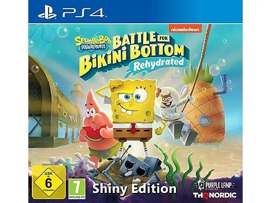 Spongebob SquarePants: Battle for Bikini Bottom - Rehydrated Shiny Edition - [PlayStation 4]