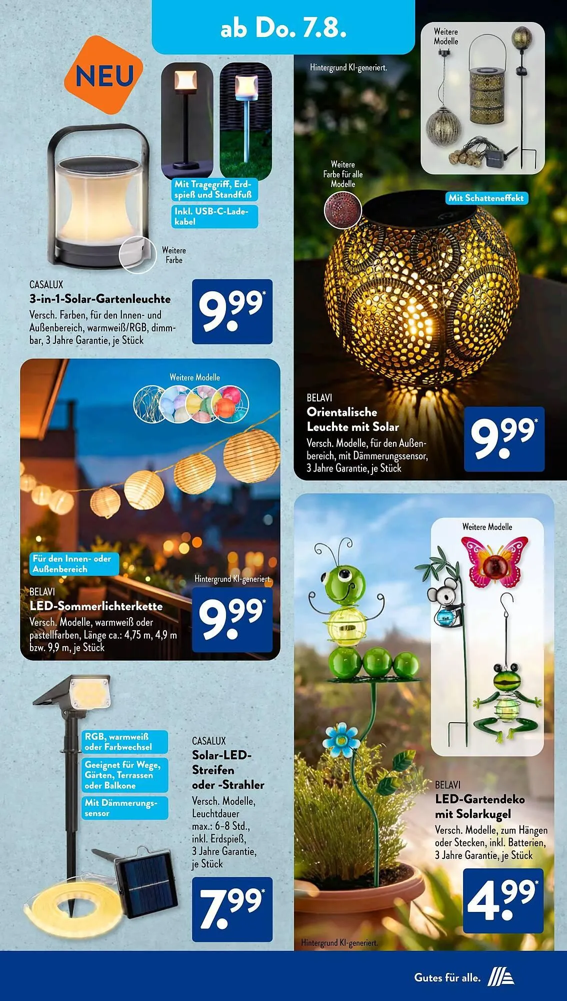 Aldi Süd Prospekt von 4. August bis 10. August 2025 - Prospekt seite 7