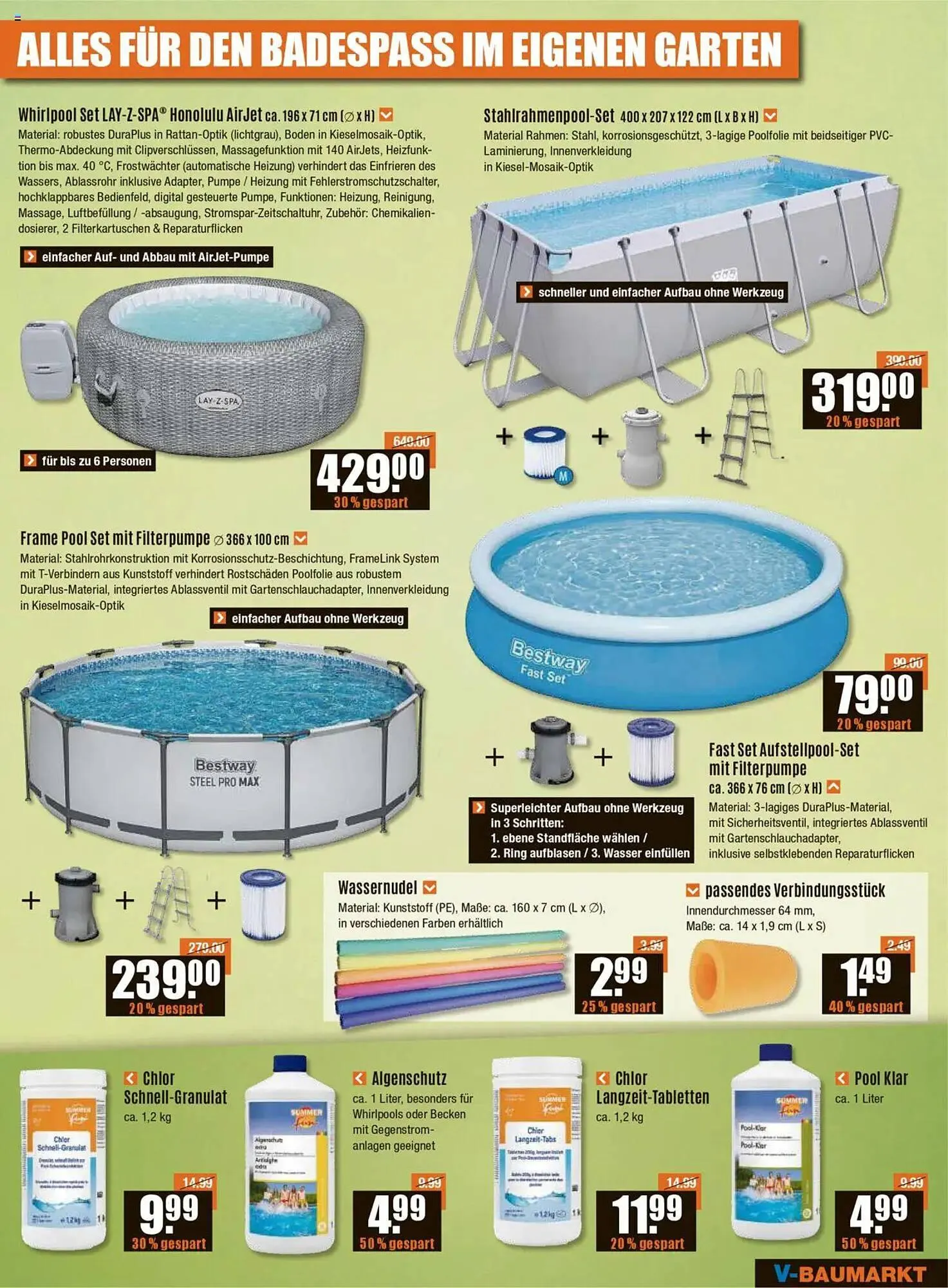 V Baumarkt Prospekt von 26. Juni bis 2. Juli 2025 - Prospekt seite 3