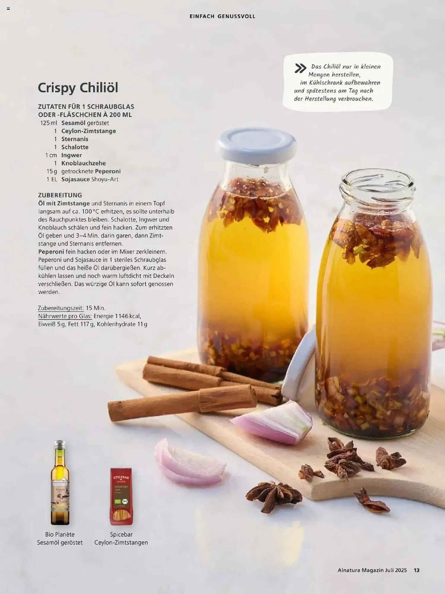 Alnatura Prospekt von 1. Juli bis 31. Juli 2025 - Prospekt seite 13