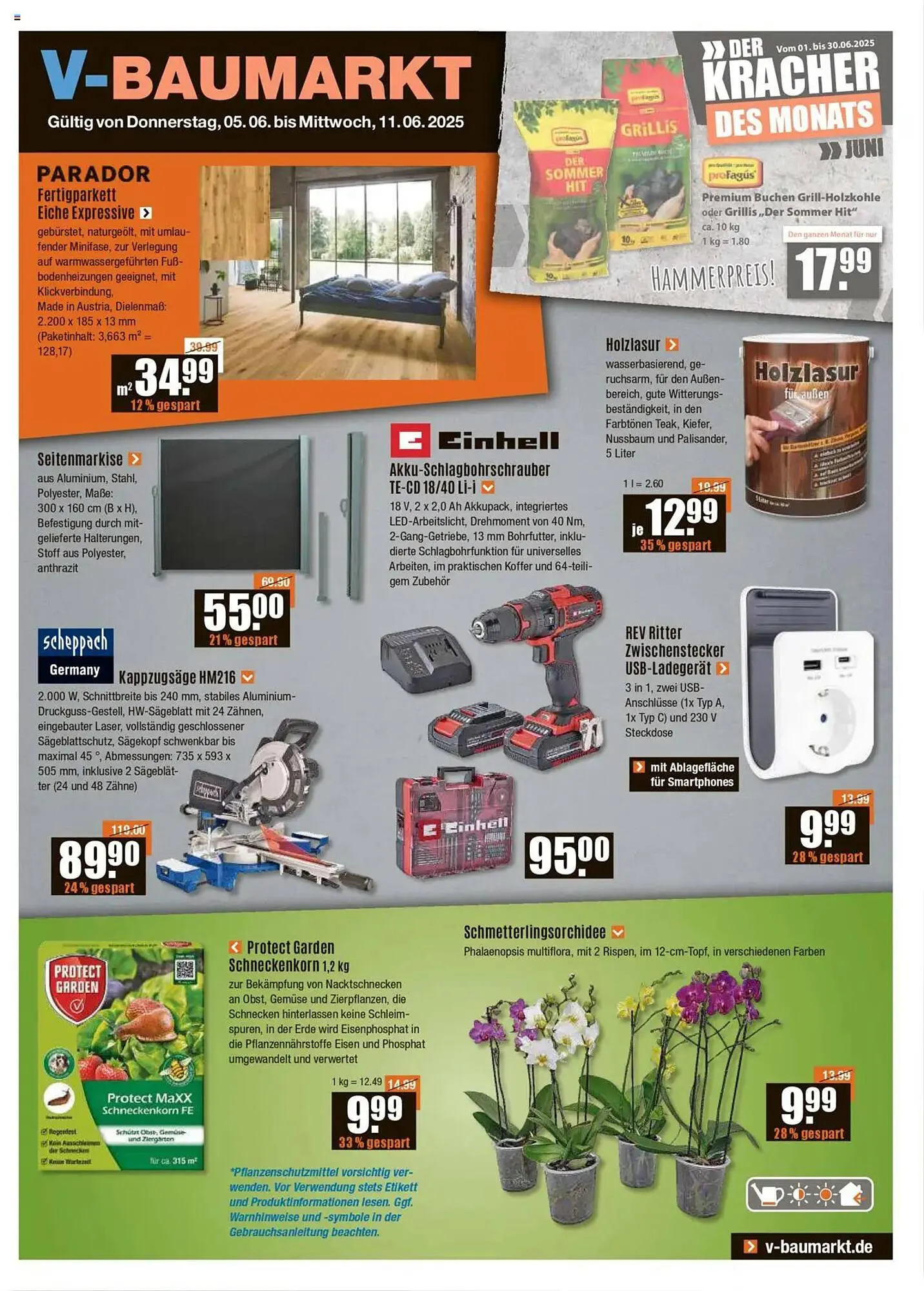 V Baumarkt Prospekt - 1