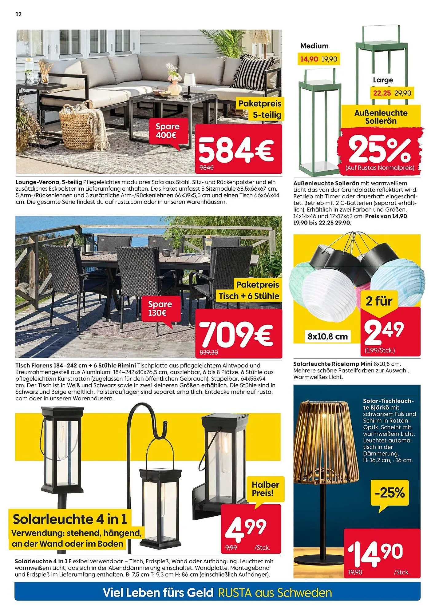 Rusta Prospekt von 4. April bis 10. April 2026 - Prospekt seite 12