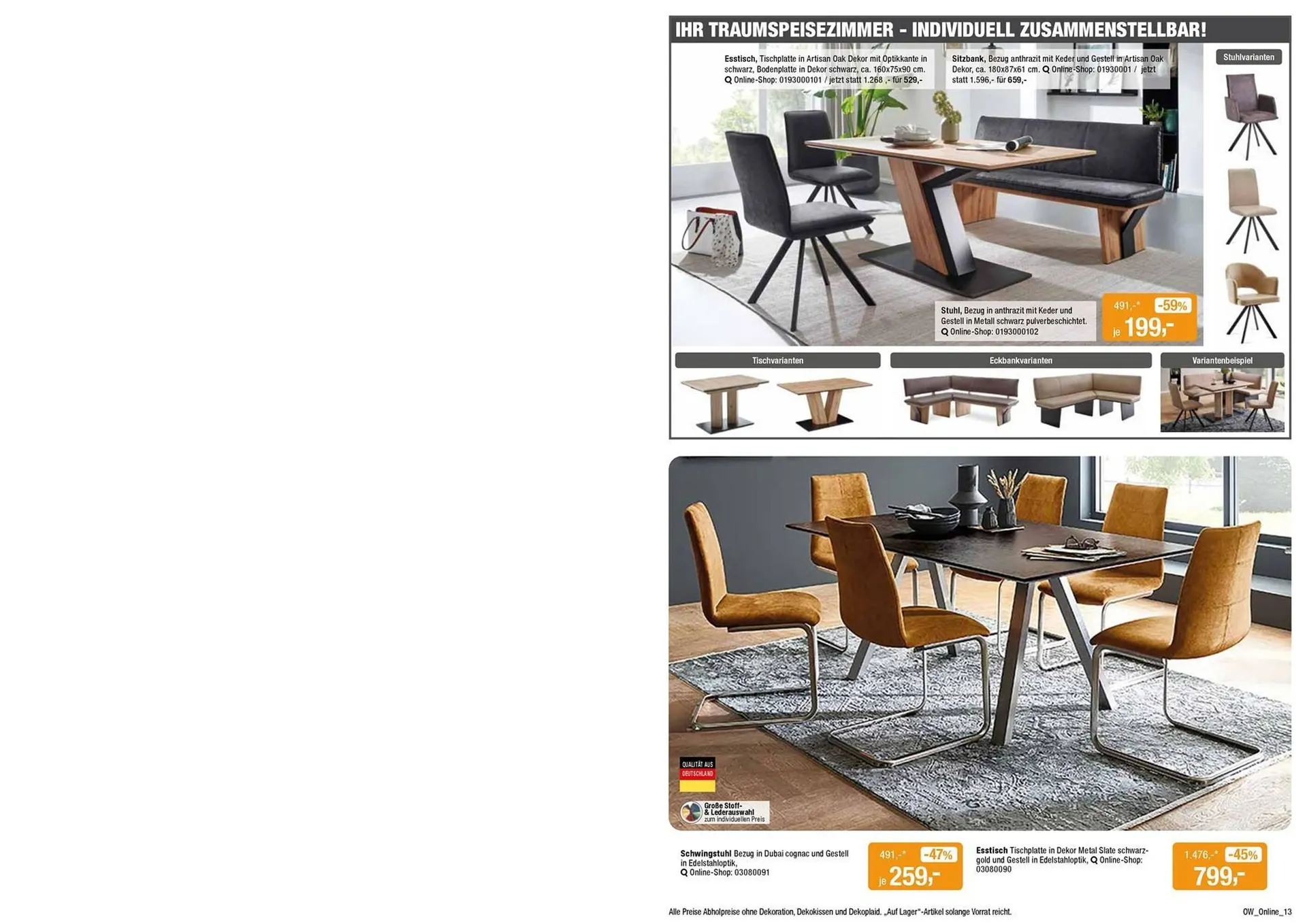 Opti Wohnwelt Prospekt von 13. Juli bis 24. Juli 2025 - Prospekt seite 13