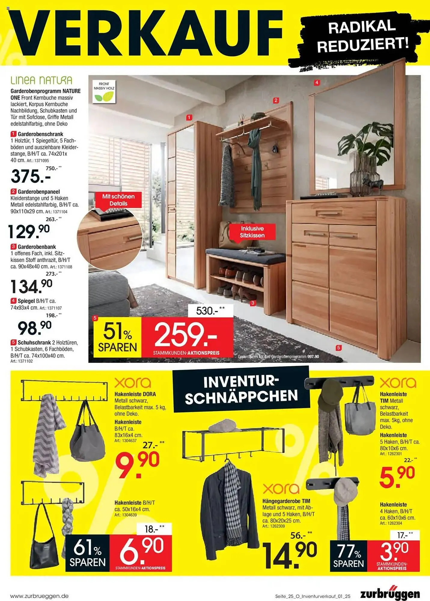 Zurbrüggen Prospekt von 3. Juli bis 31. Juli 2025 - Prospekt seite 27