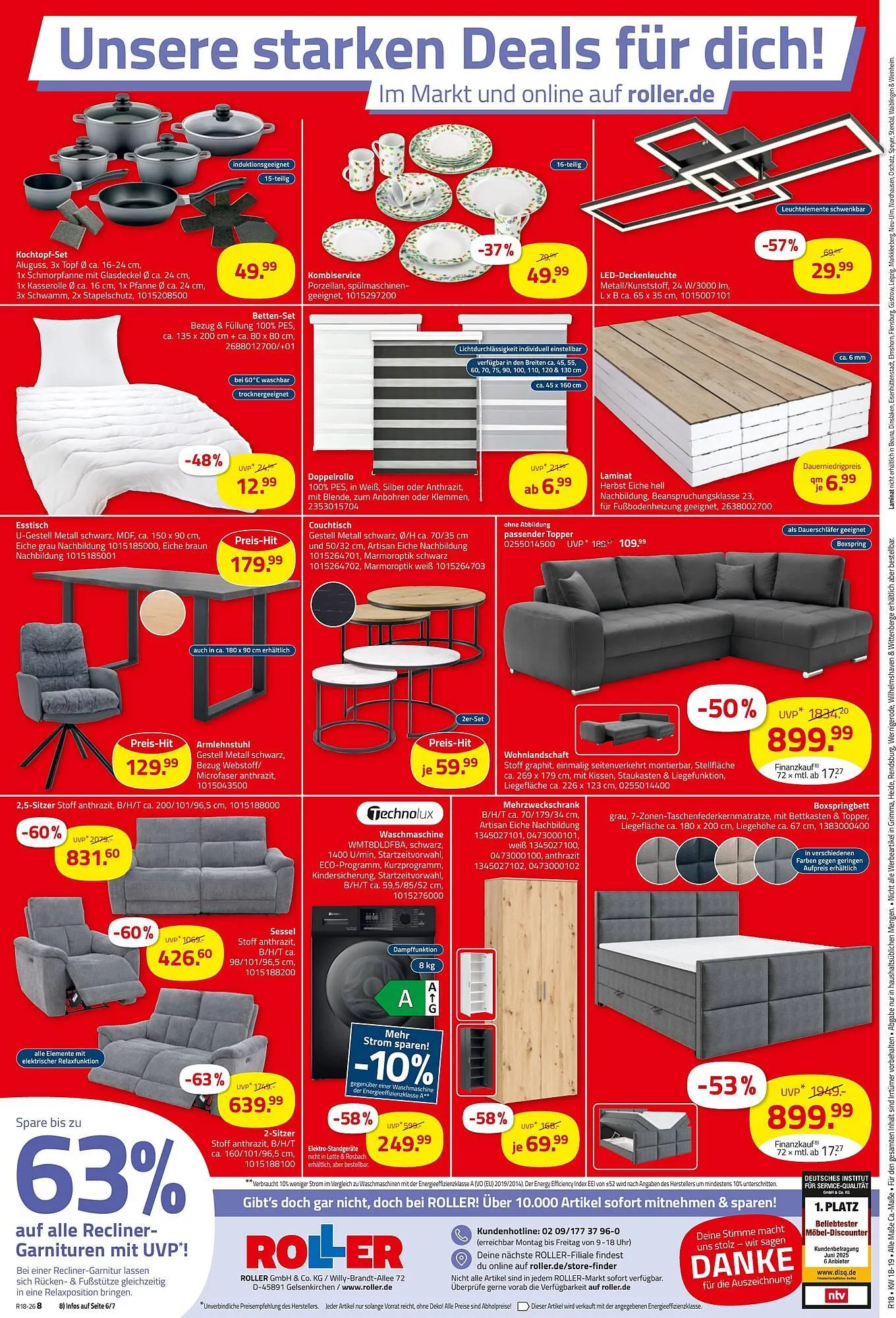 ROLLER Prospekt von 26. April bis 9. Mai 2026 - Prospekt seite 9