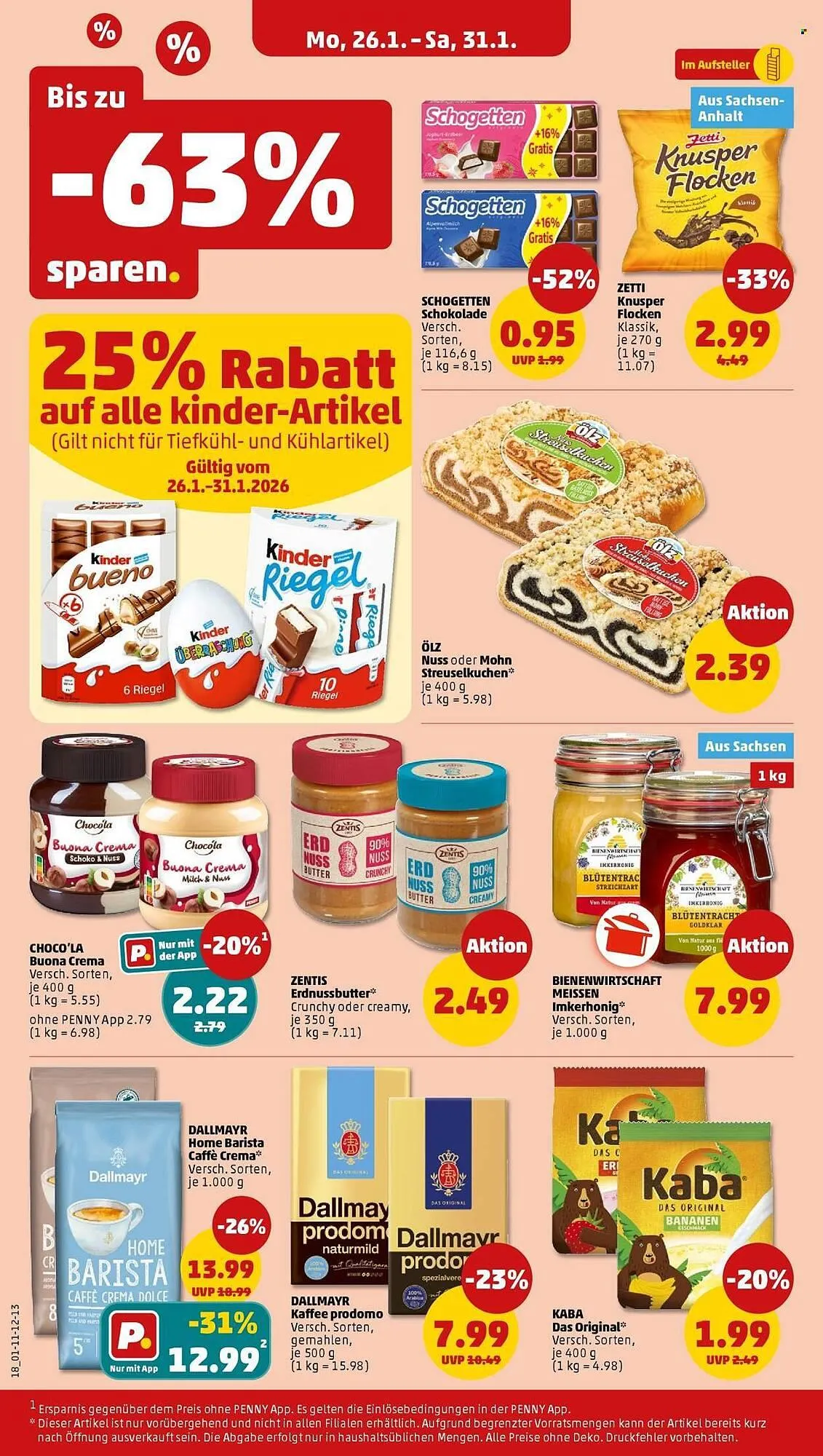 PENNY Prospekt von 26. Januar bis 31. Januar 2026 - Prospekt seite 20