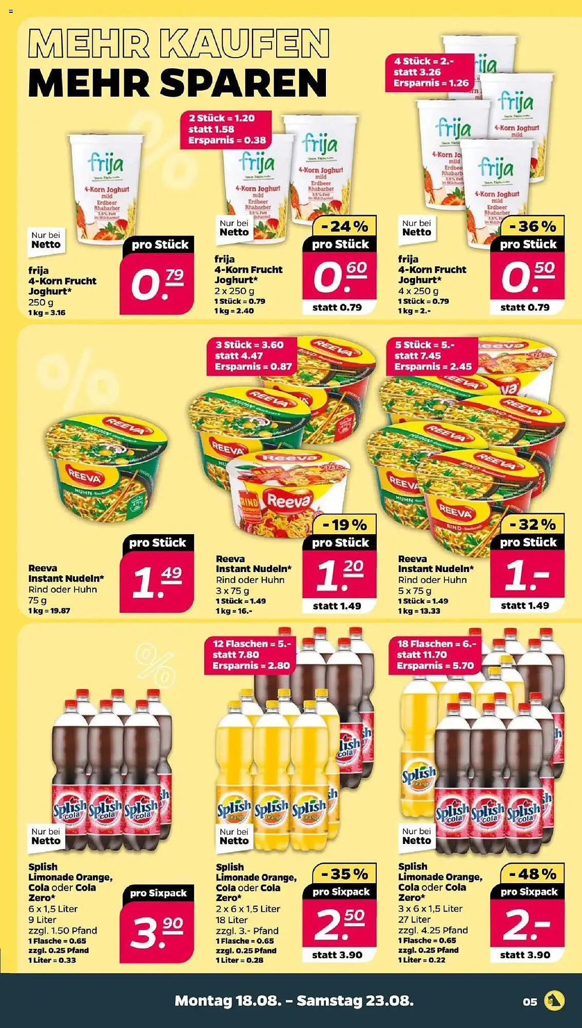 NETTO Prospekt von 18. August bis 23. August 2025 - Prospekt seite 5