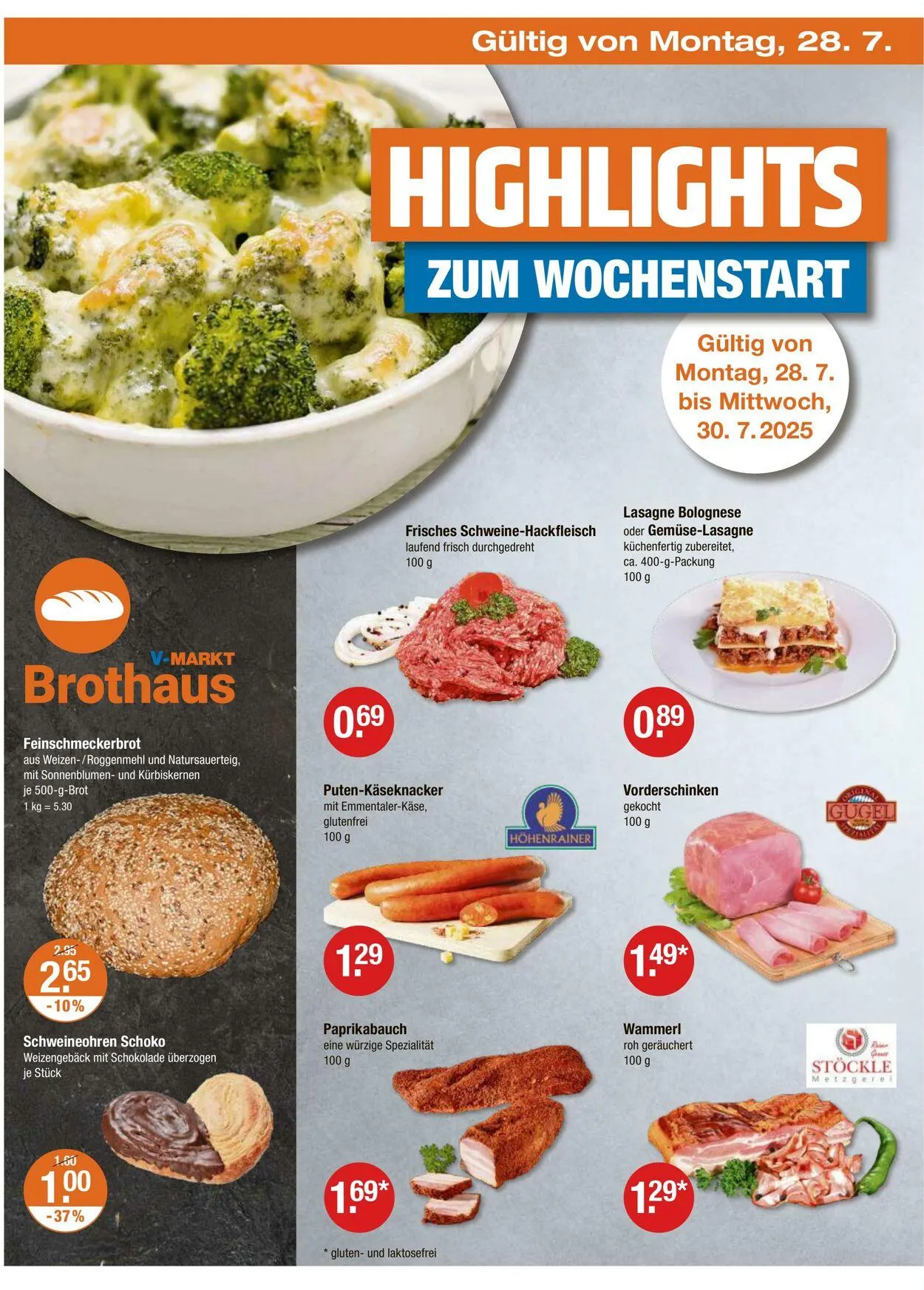 V-Markt Aktueller Prospekt von 24. Juli bis 30. Juli 2025 - Prospekt seite 18
