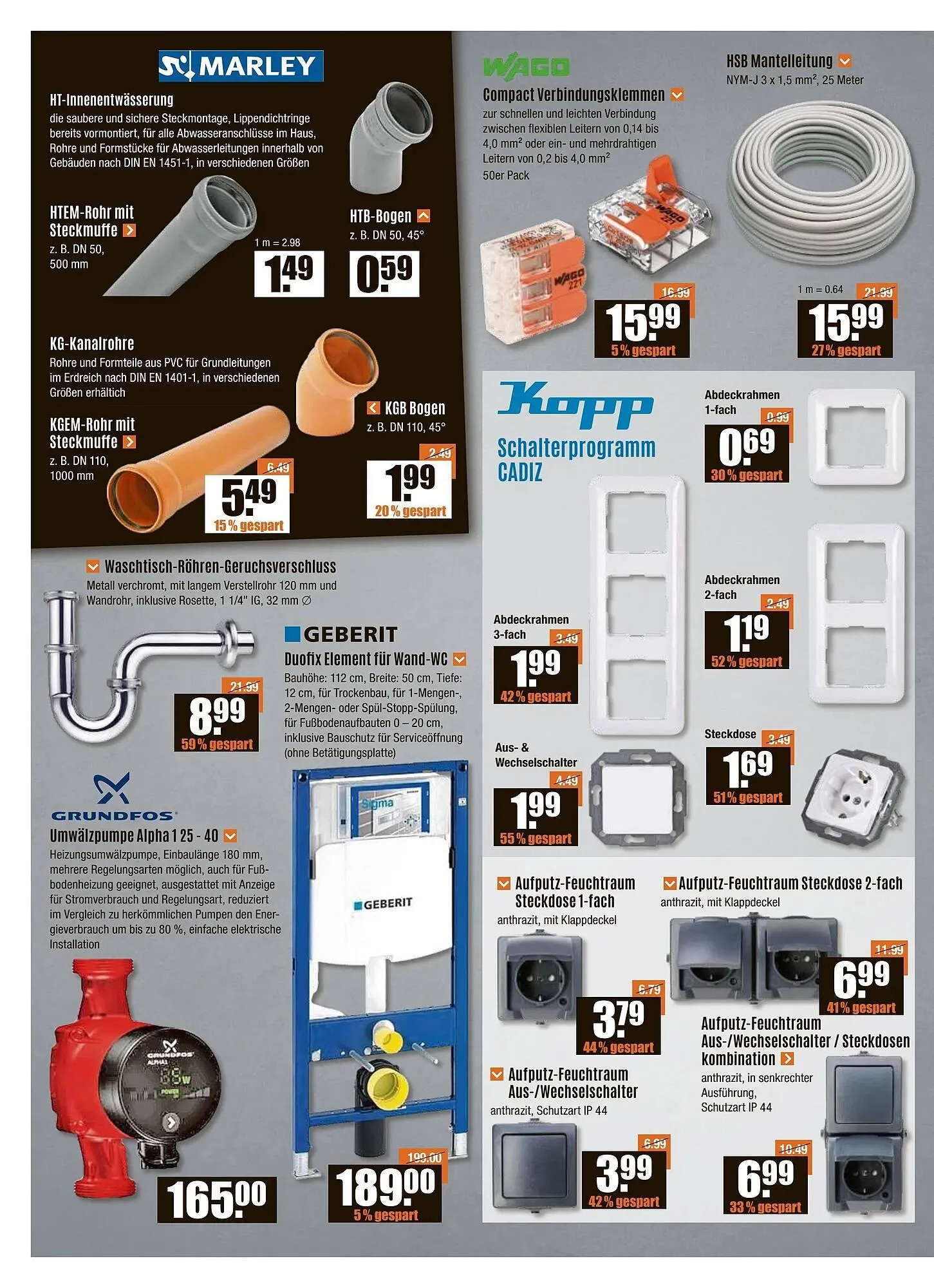 V Baumarkt Prospekt von 30. Oktober bis 6. November 2025 - Prospekt seite 4