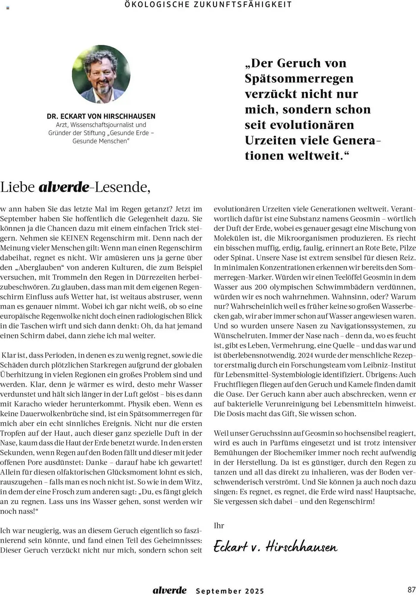 dm drogerie Magazin von 1. September bis 30. September 2025 - Prospekt seite 87