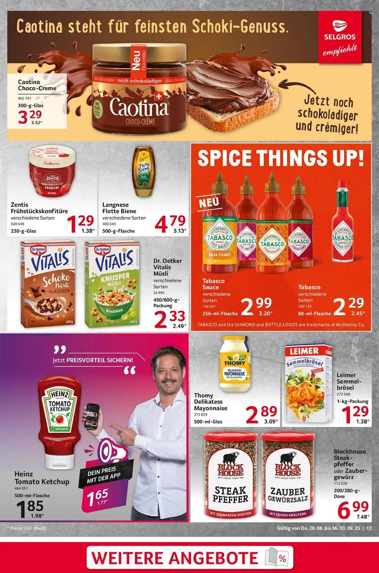 Selgros Prospekt von 28. August bis 3. September 2025 - Prospekt seite 13