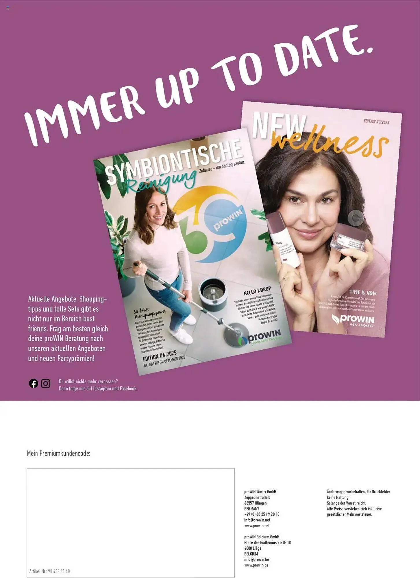 Prowin Prospekt von 1. Juli bis 30. Juni 2026 - Prospekt seite 28