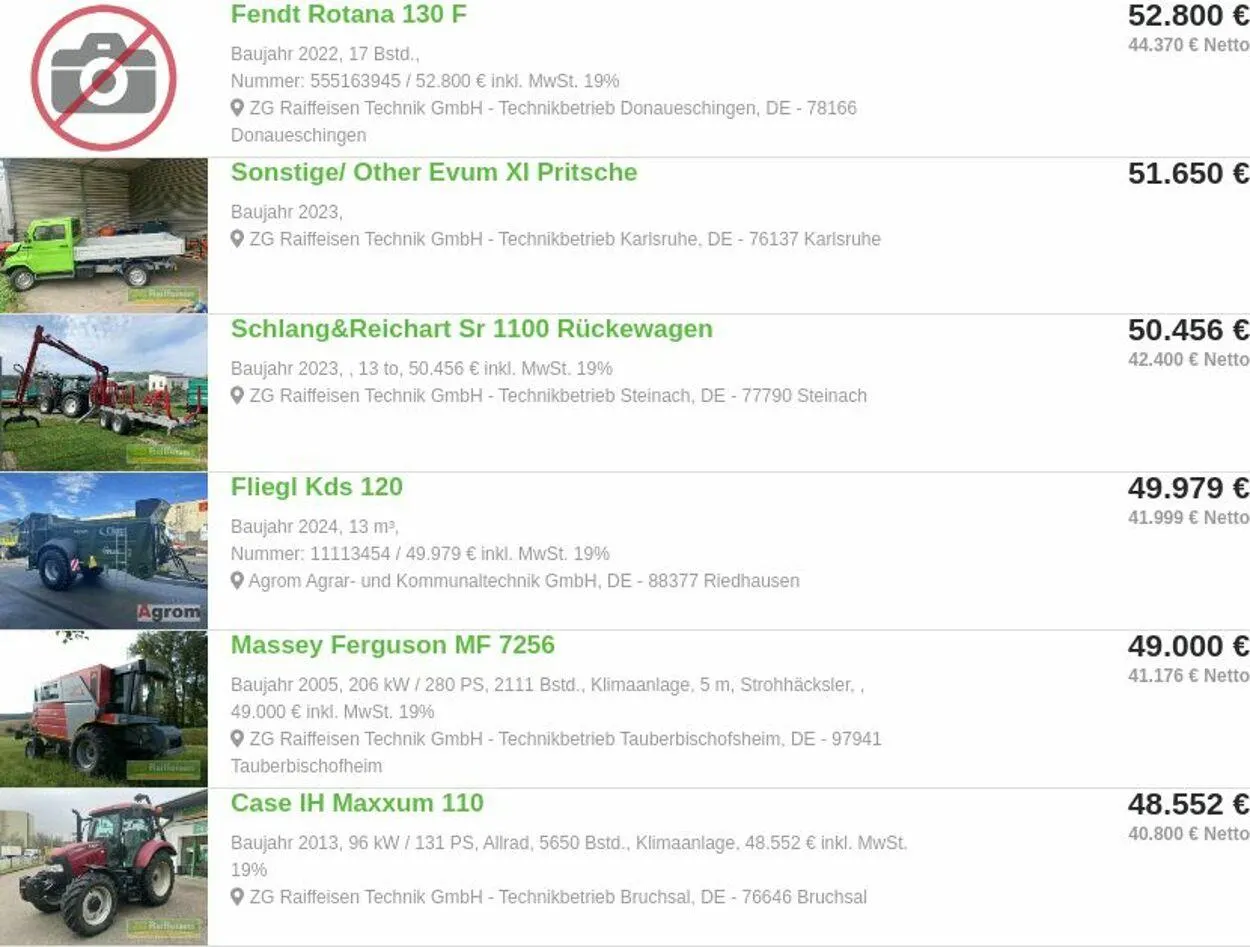 ZG Raiffeisen Aktueller Prospekt von 14. April bis 23. April 2025 - Prospekt seite 7