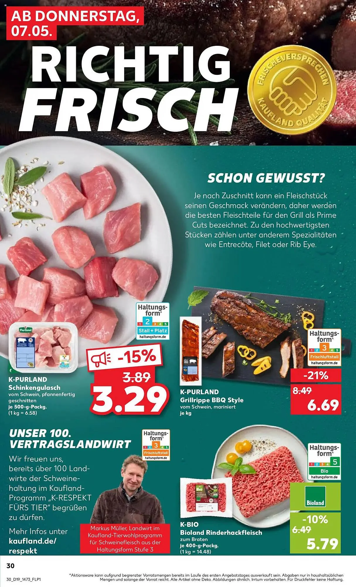 Kaufland Prospekt von 7. Mai bis 13. Mai 2026 - Prospekt seite 30