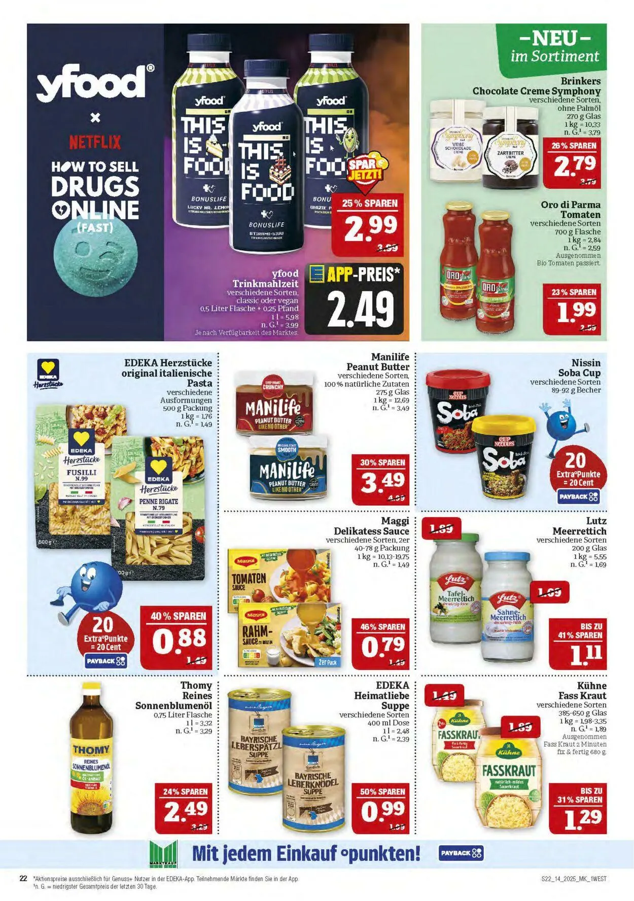 Marktkauf - Nürnberg-Thon Aktueller Prospekt von 31. März bis 5. April 2025 - Prospekt seite 22