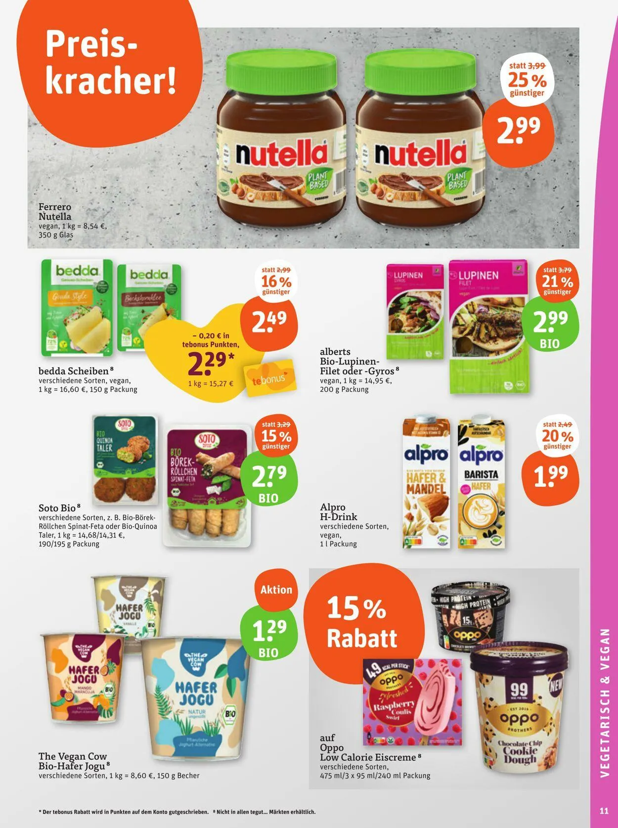 Tegut Aktueller Prospekt von 2. Juni bis 8. Juni 2025 - Prospekt seite 13