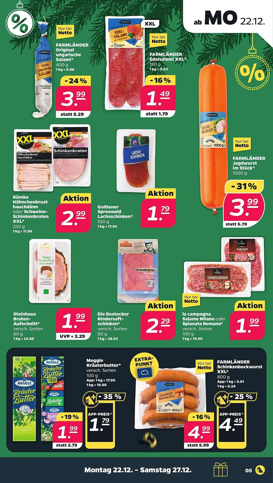 NETTO Prospekt von 22. Dezember bis 27. Dezember 2025 - Prospekt seite 5