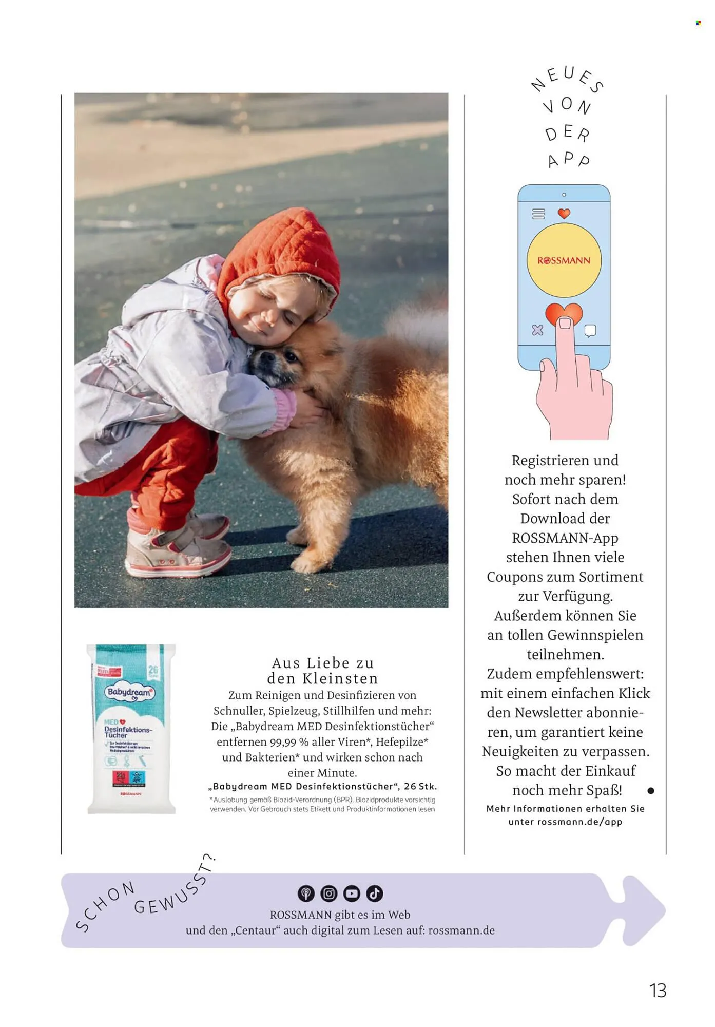 Rossmann Magazin von 1. Februar bis 28. Februar 2026 - Prospekt seite 13