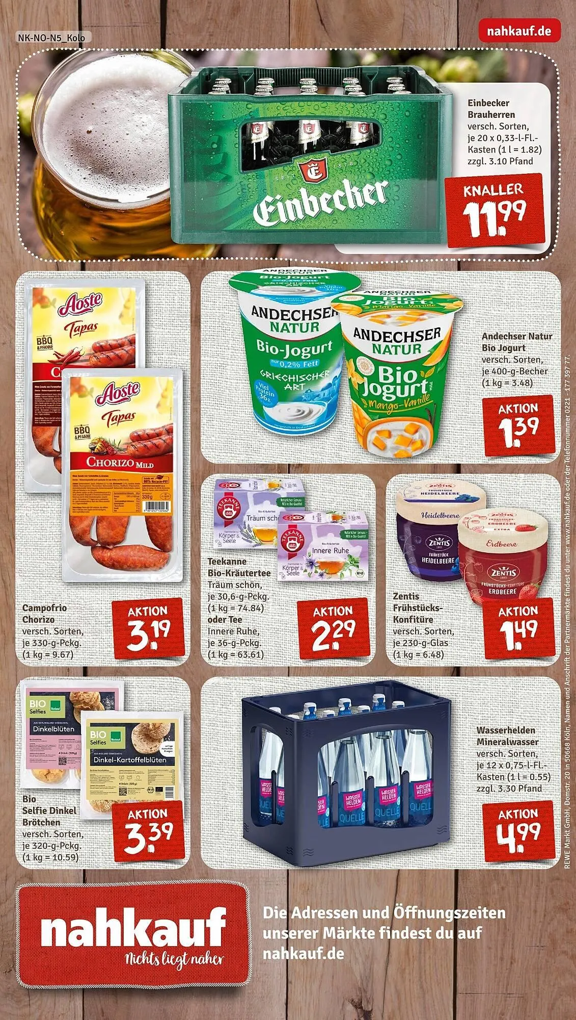 Nahkauf Prospekt von 13. April bis 18. April 2026 - Prospekt seite 8