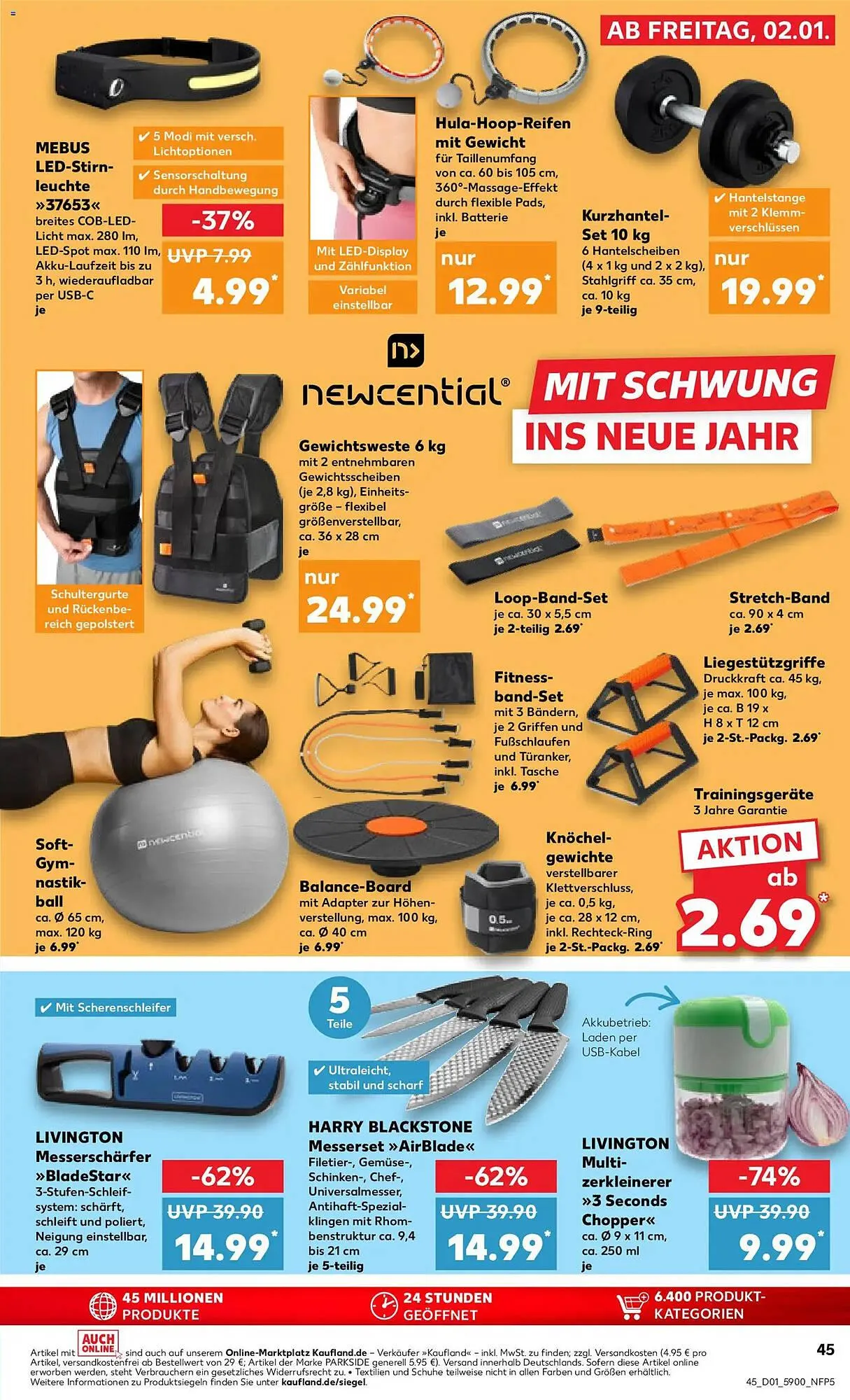 Kaufland Prospekt von 2. Januar bis 7. Januar 2026 - Prospekt seite 45