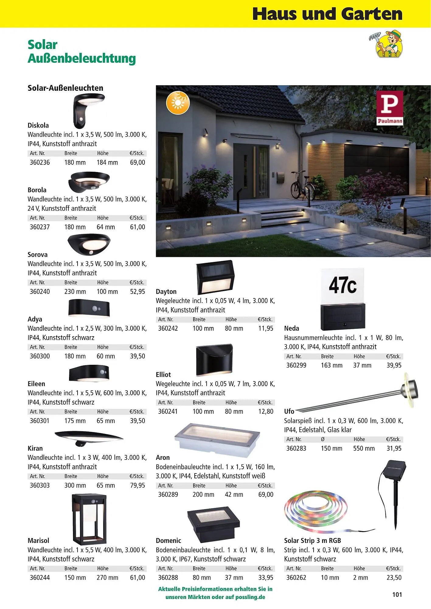 Holz Possling Prospekt von 1. April bis 31. Juli 2026 - Prospekt seite 101