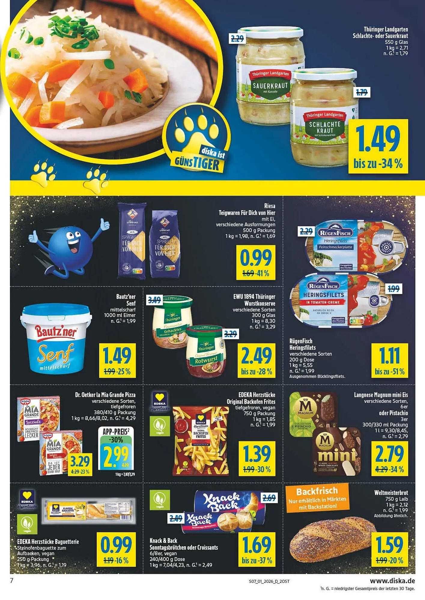 Diska Prospekt von 29. Dezember bis 3. Januar 2026 - Prospekt seite 7