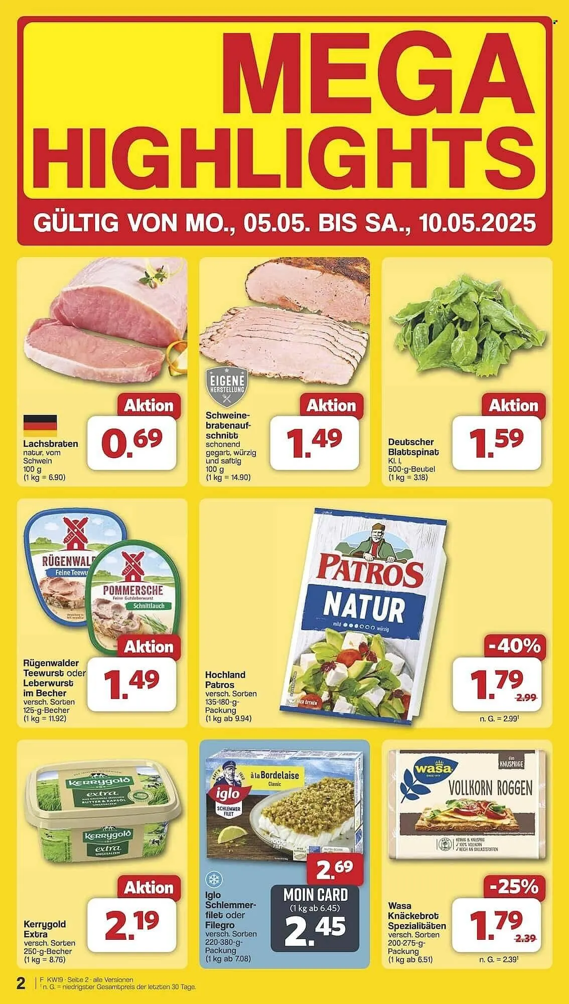 Famila Nord Ost Prospekt von 5. Mai bis 10. Mai 2025 - Prospekt seite 2