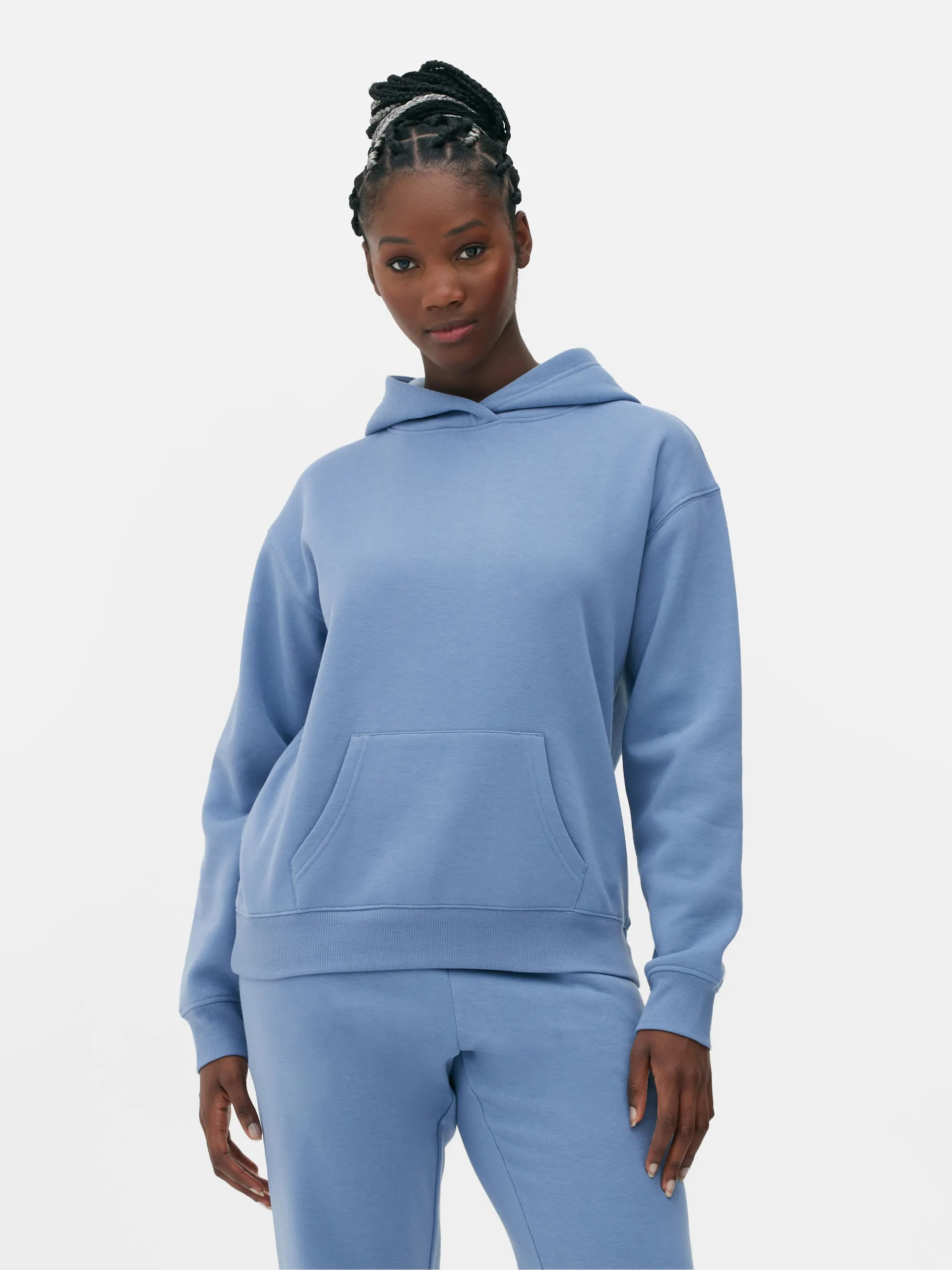 Felpa con cappuccio basic