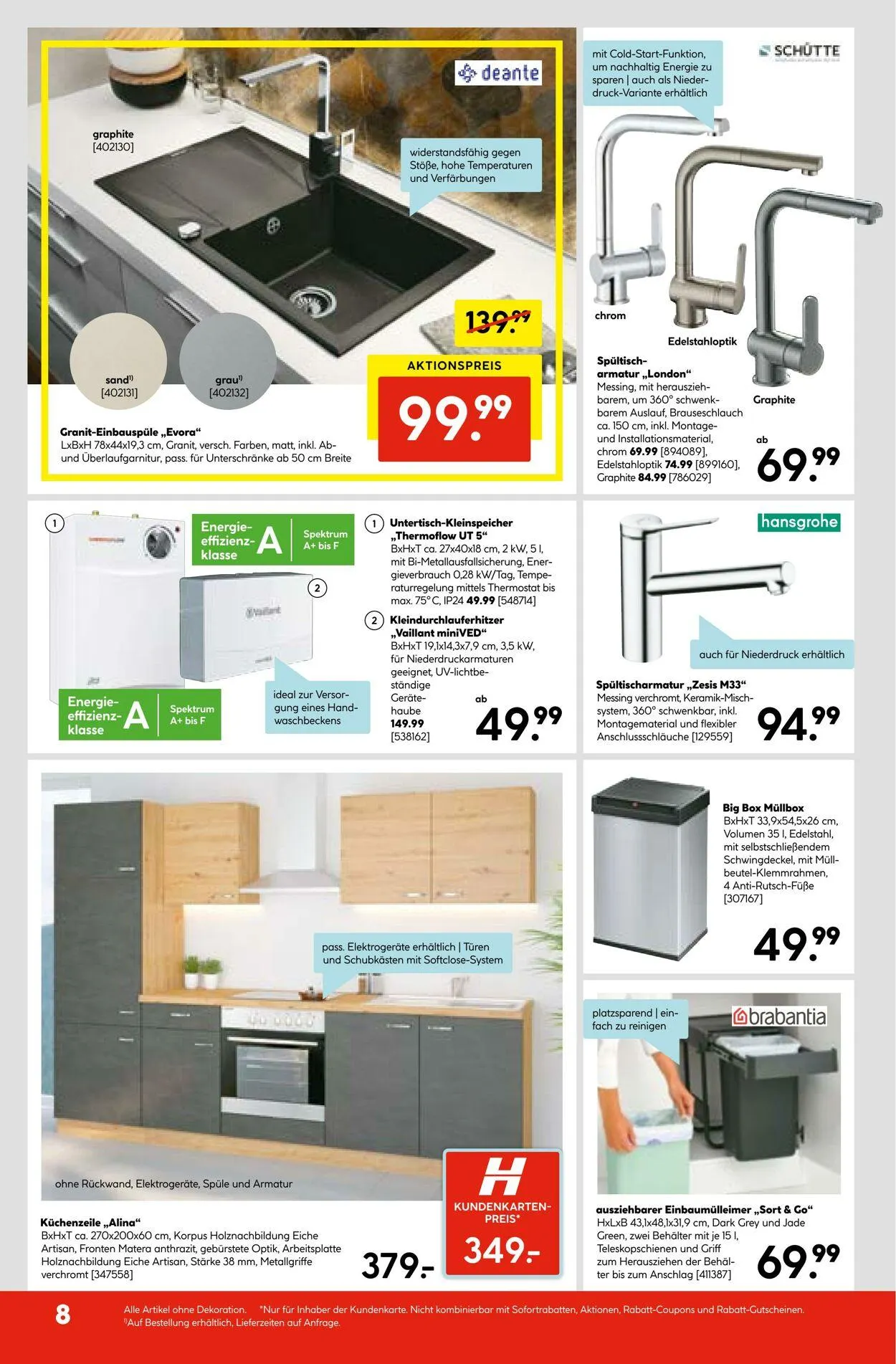Hellweg Aktueller Prospekt von 5. Januar bis 19. Januar 2026 - Prospekt seite 8