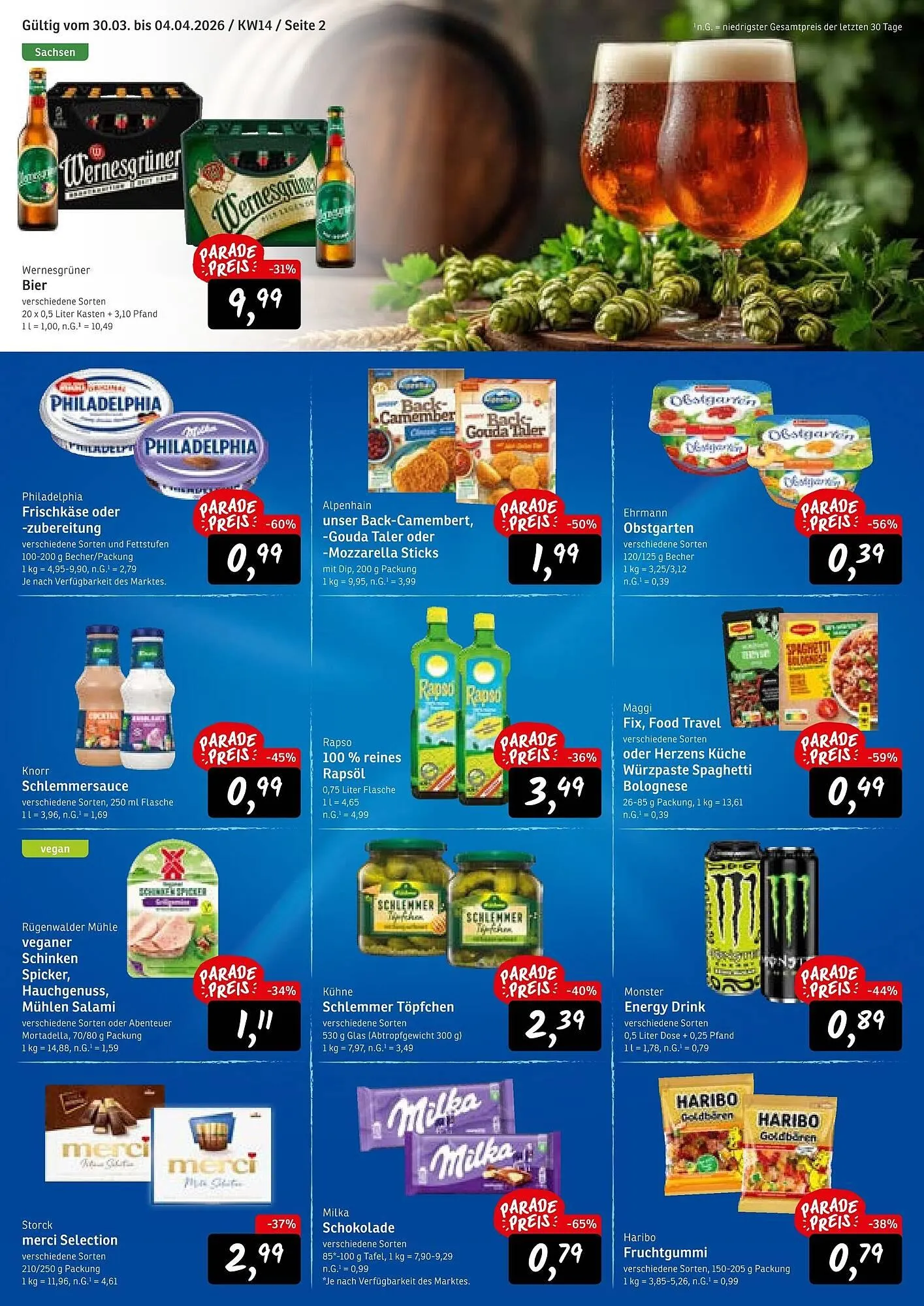 KONSUM Prospekt von 30. März bis 4. April 2026 - Prospekt seite 2
