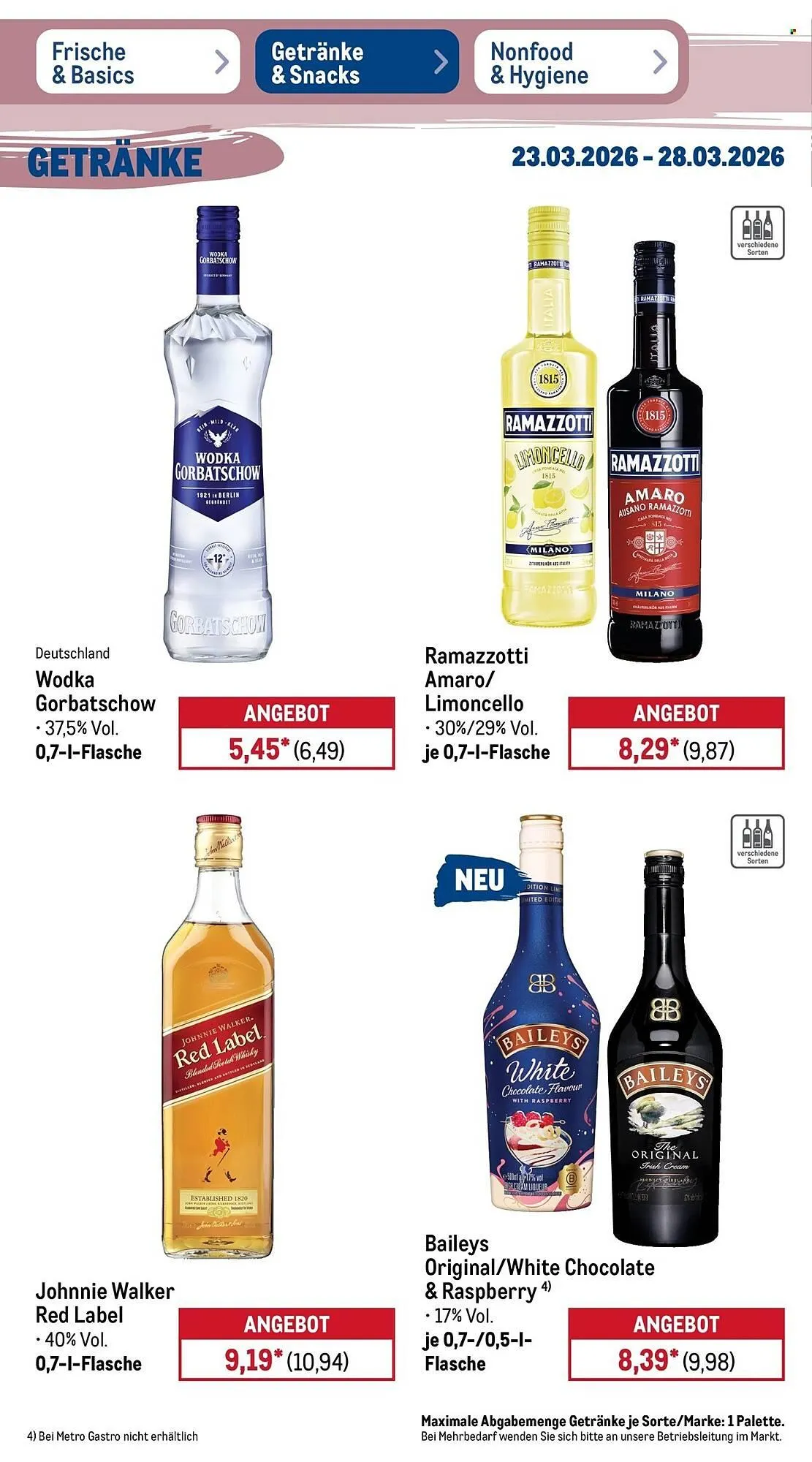 METRO Prospekt von 23. März bis 28. März 2026 - Prospekt seite 35