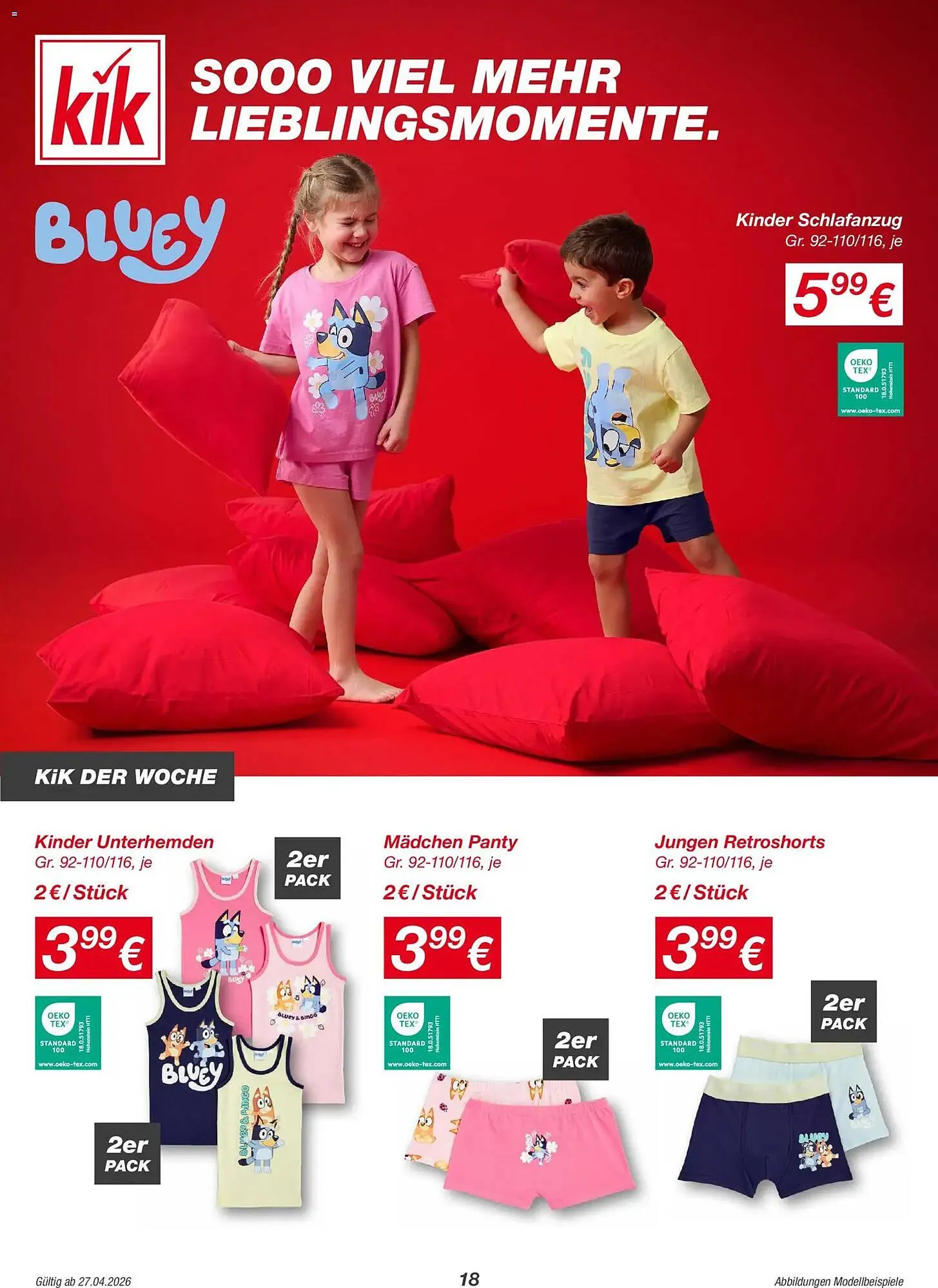 KiK Prospekt von 27. April bis 10. Mai 2026 - Prospekt seite 18